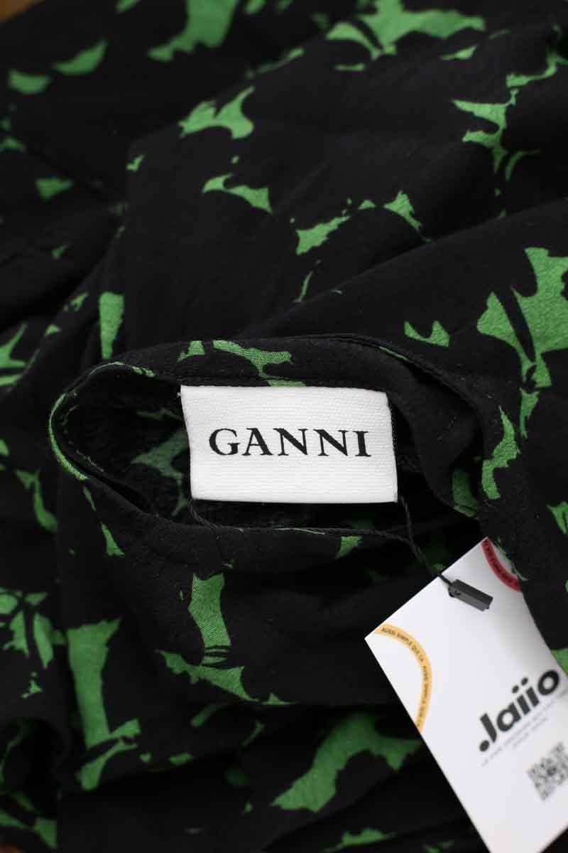 Black dress GANNI - Seconde Main Black