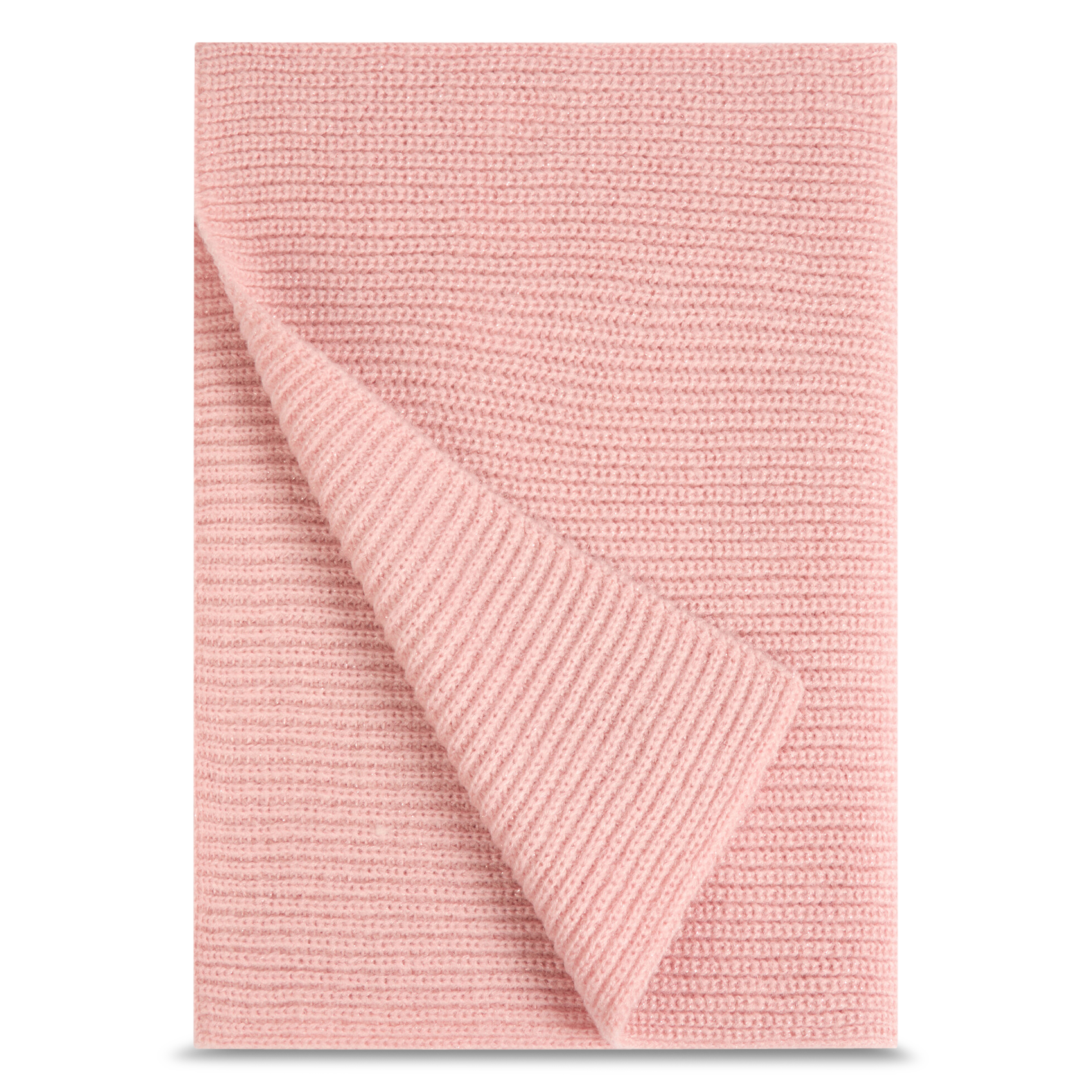 Echarpe en maille MORGAN Rose