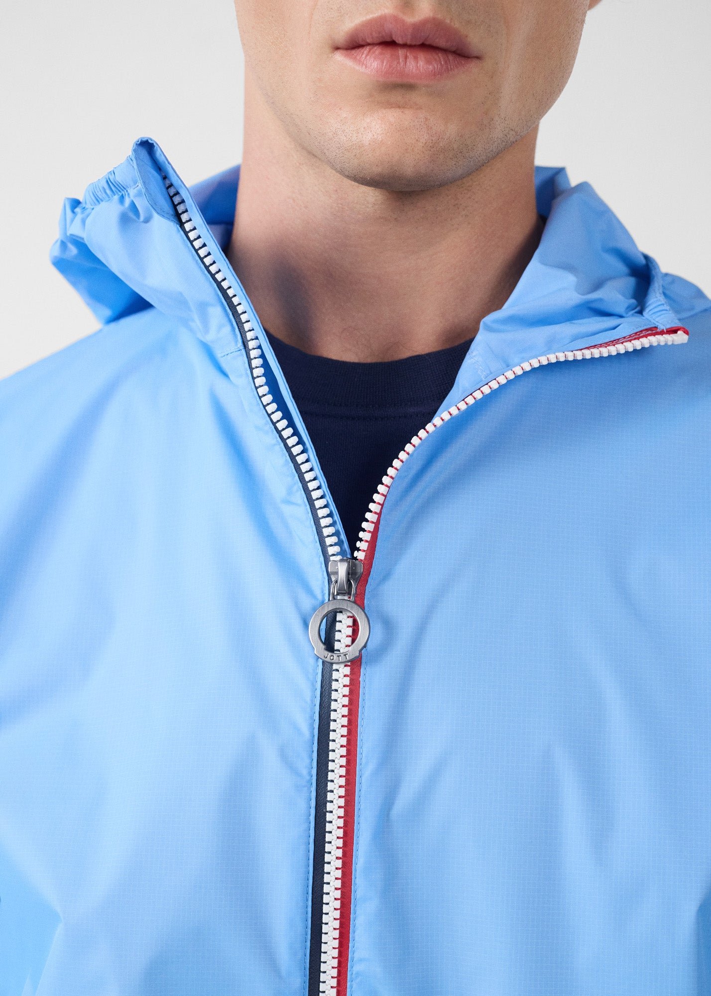 Packable long raincoat Skye JOTT Blue