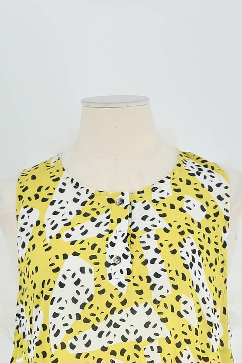 Azawood sleeveless top HEIMSTONE - Seconde Main Yellow