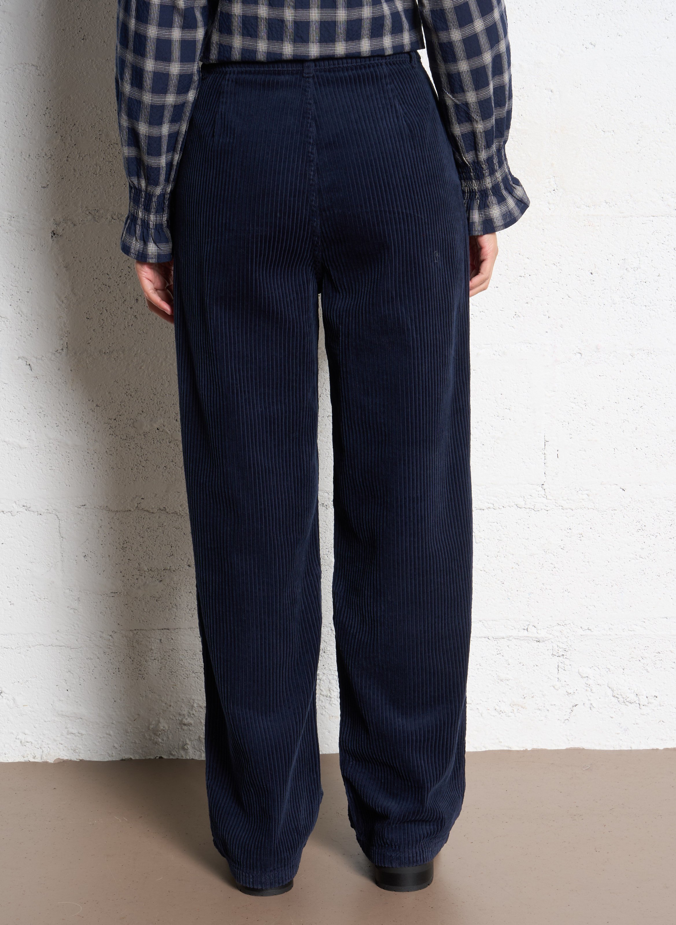 Wijde jeans THE NEW SOCIETY Blauw