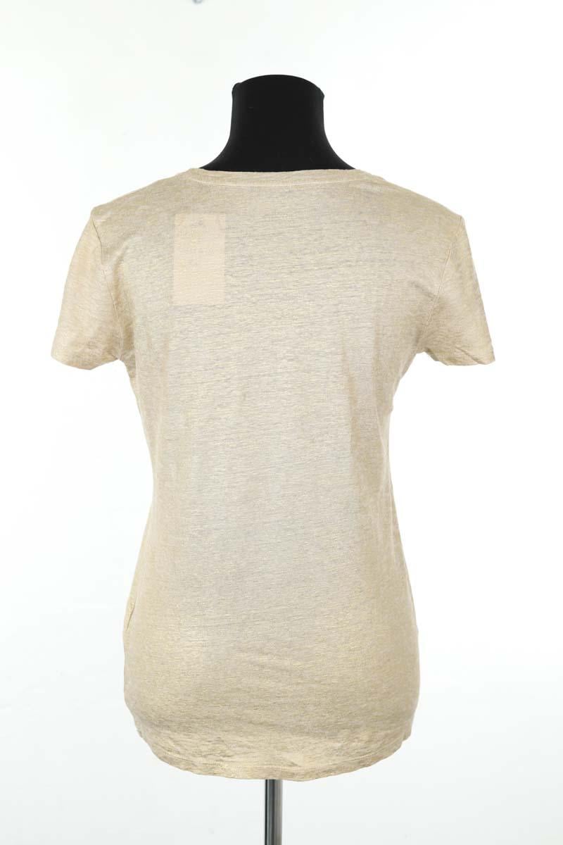 T-shirt MAJESTIC FILATURES - SECONDE MAIN Golden