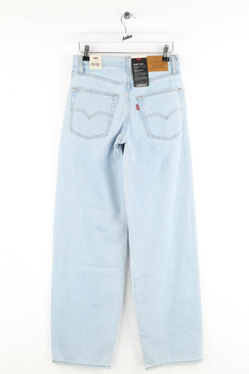 Straight cotton-blend pants LEVI'S - Seconde main Blue