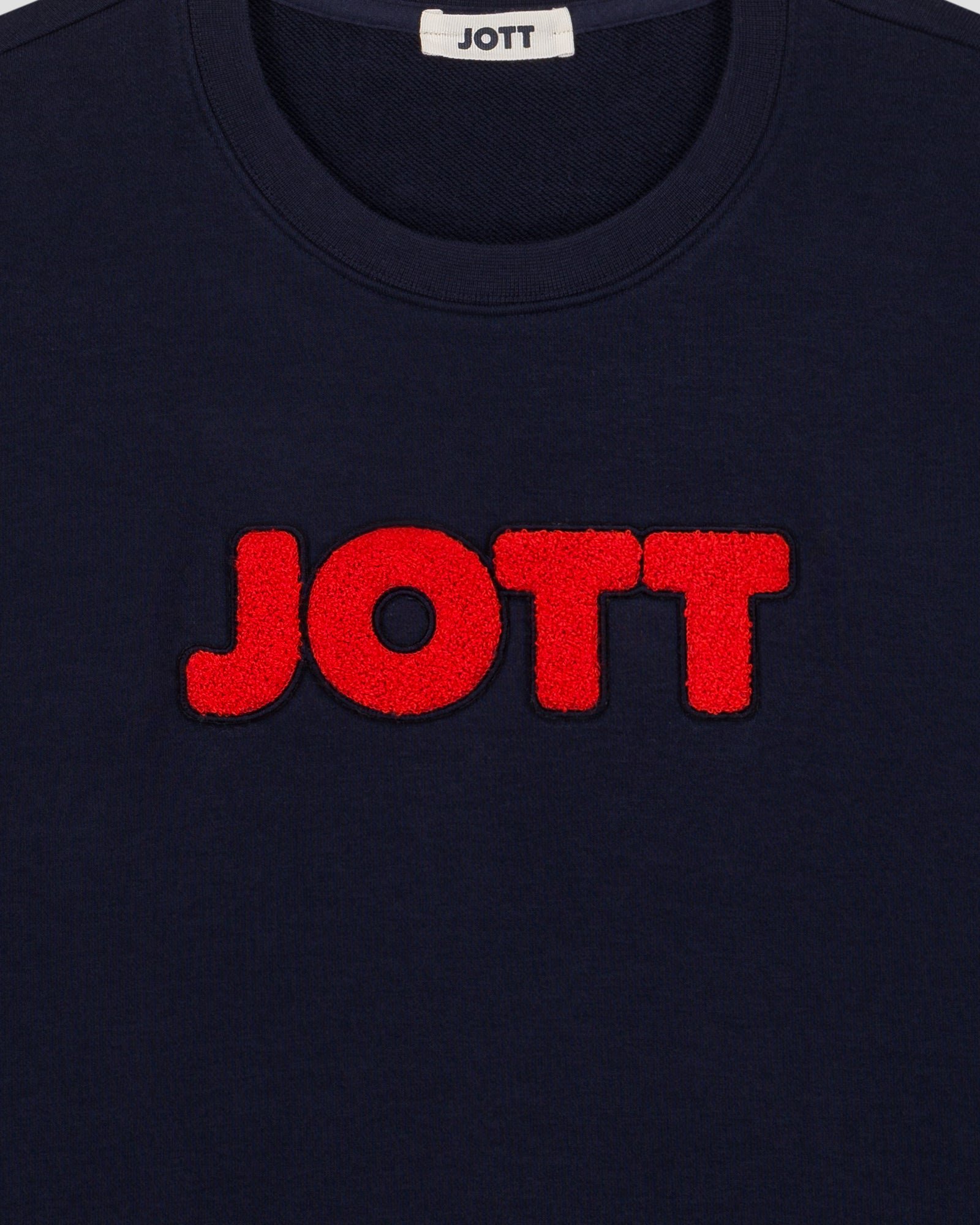 Sweat brodé mixte sancy JOTT Bleu