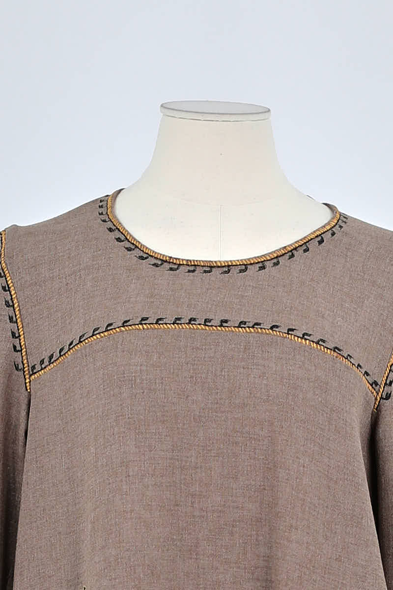 Dress ISABEL MARANT - Seconde Main Brown