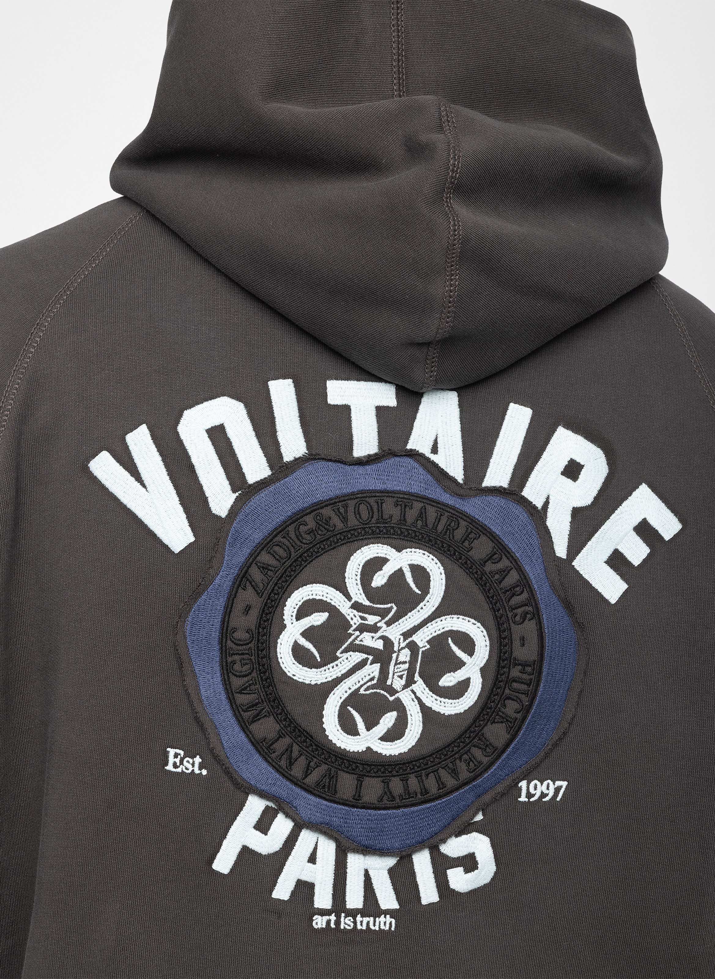 Cotton round-neck sweatshirt ZADIG&VOLTAIRE Black