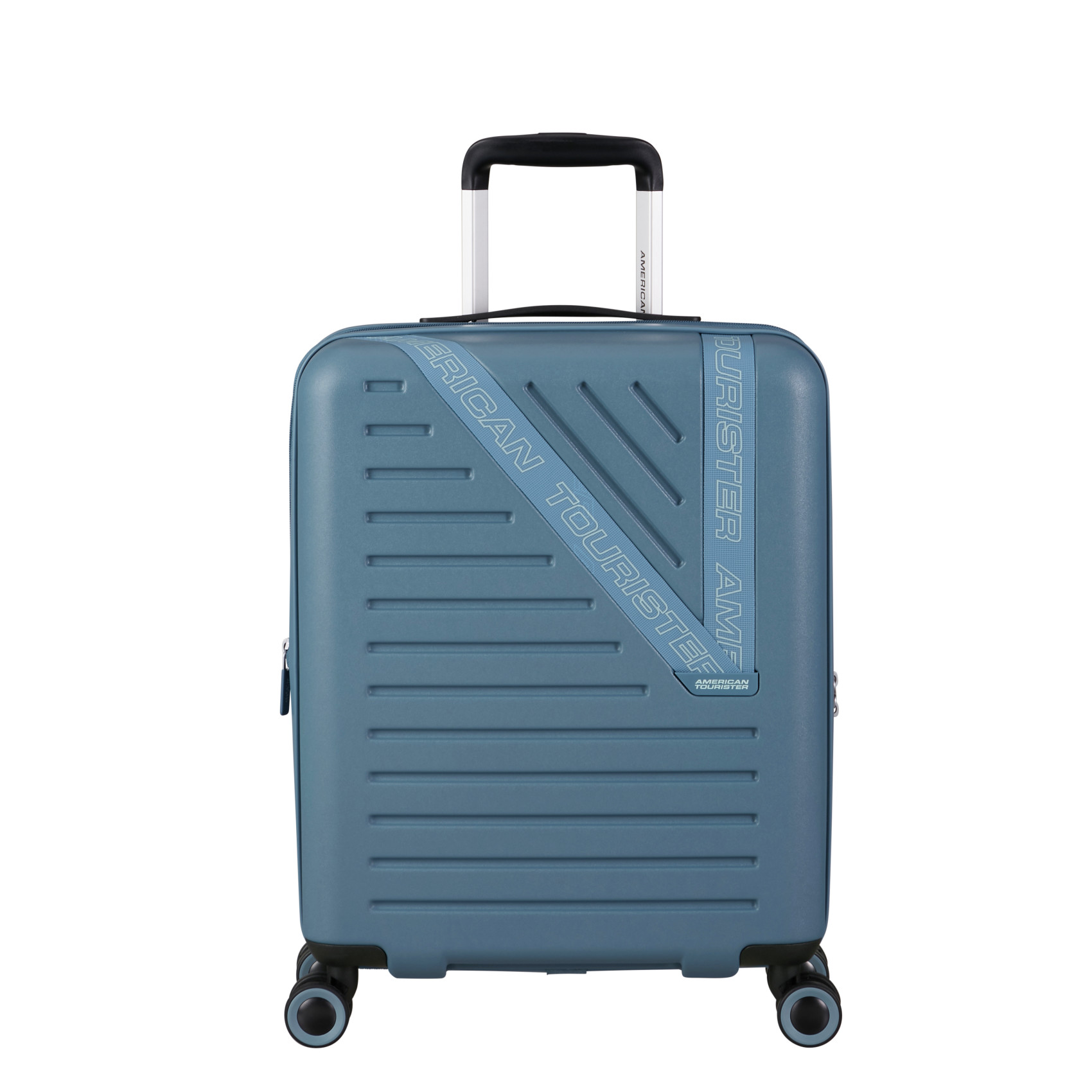 Dynabelt 4-wheel carry-on suitcase size S AMERICAN TOURISTER Blue