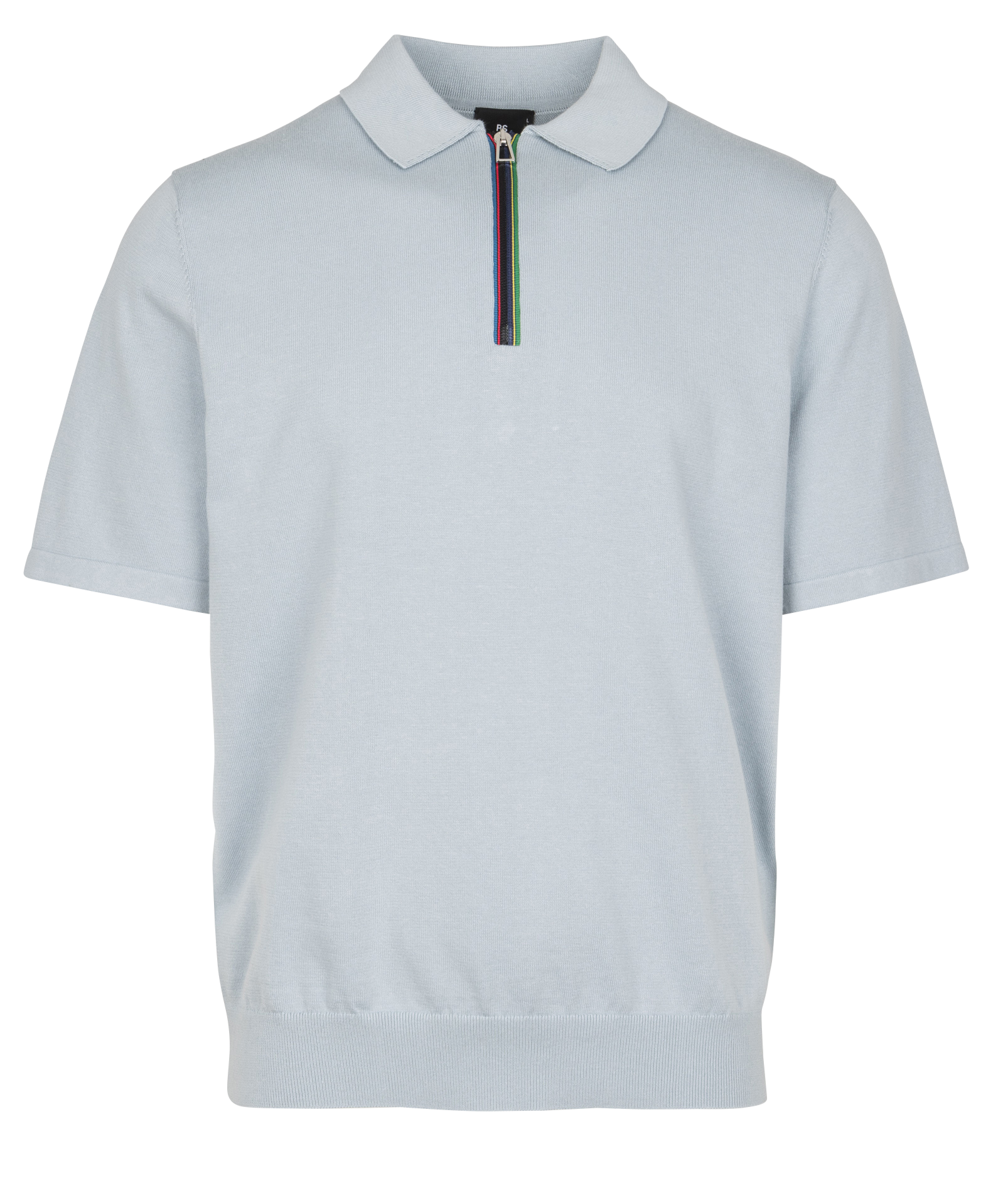 Straight organic cotton polo shirt PAUL SMITH Blue
