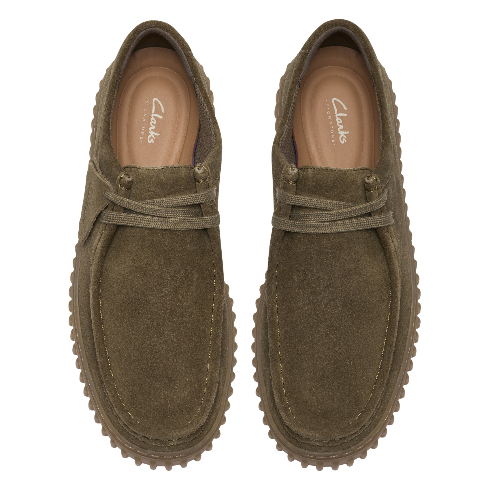 Arthus leather Derby shoes  CLARKS Green