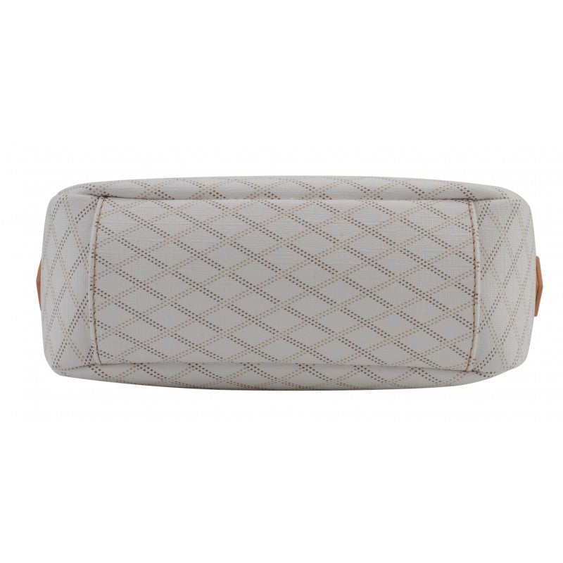 Leather bag POURCHET White