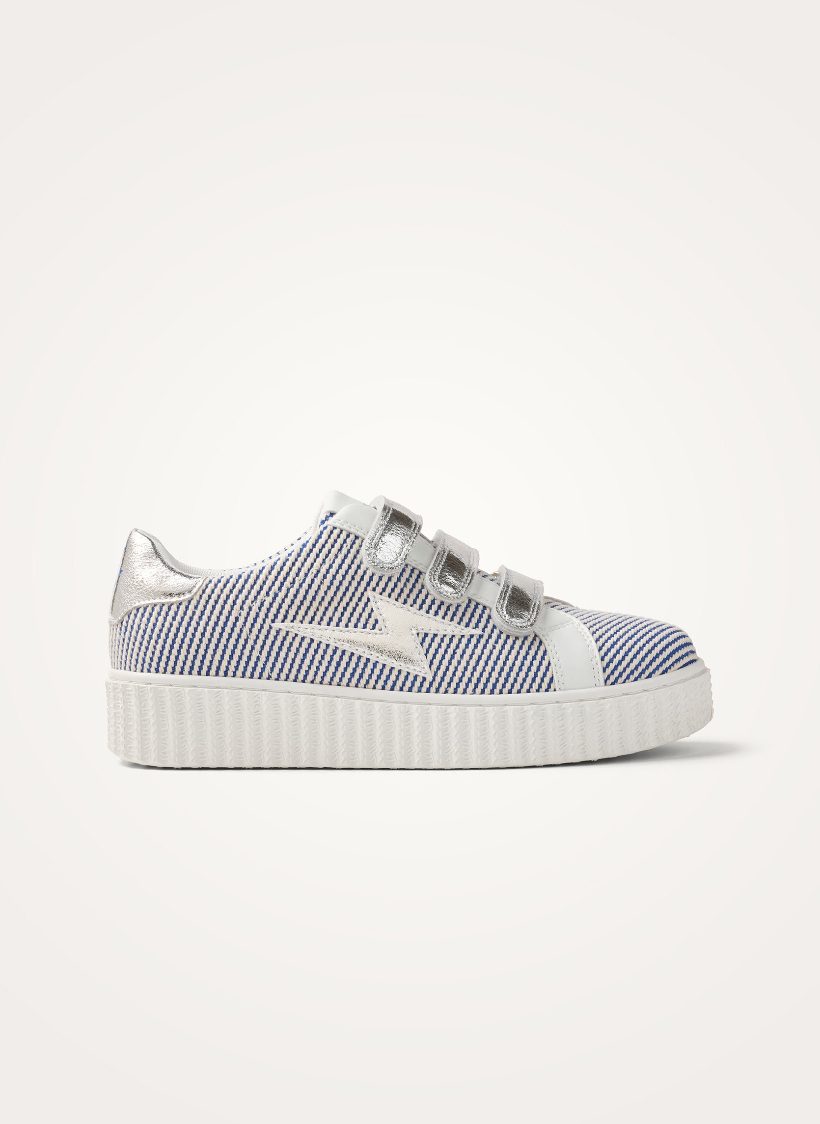 Low Velcro trainers VANESSA WU Blue