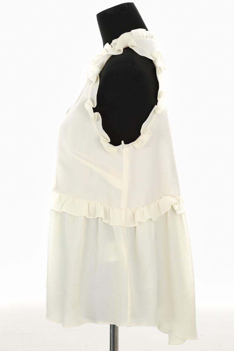 Azawood sleeveless top HEIMSTONE - Seconde Main Beige