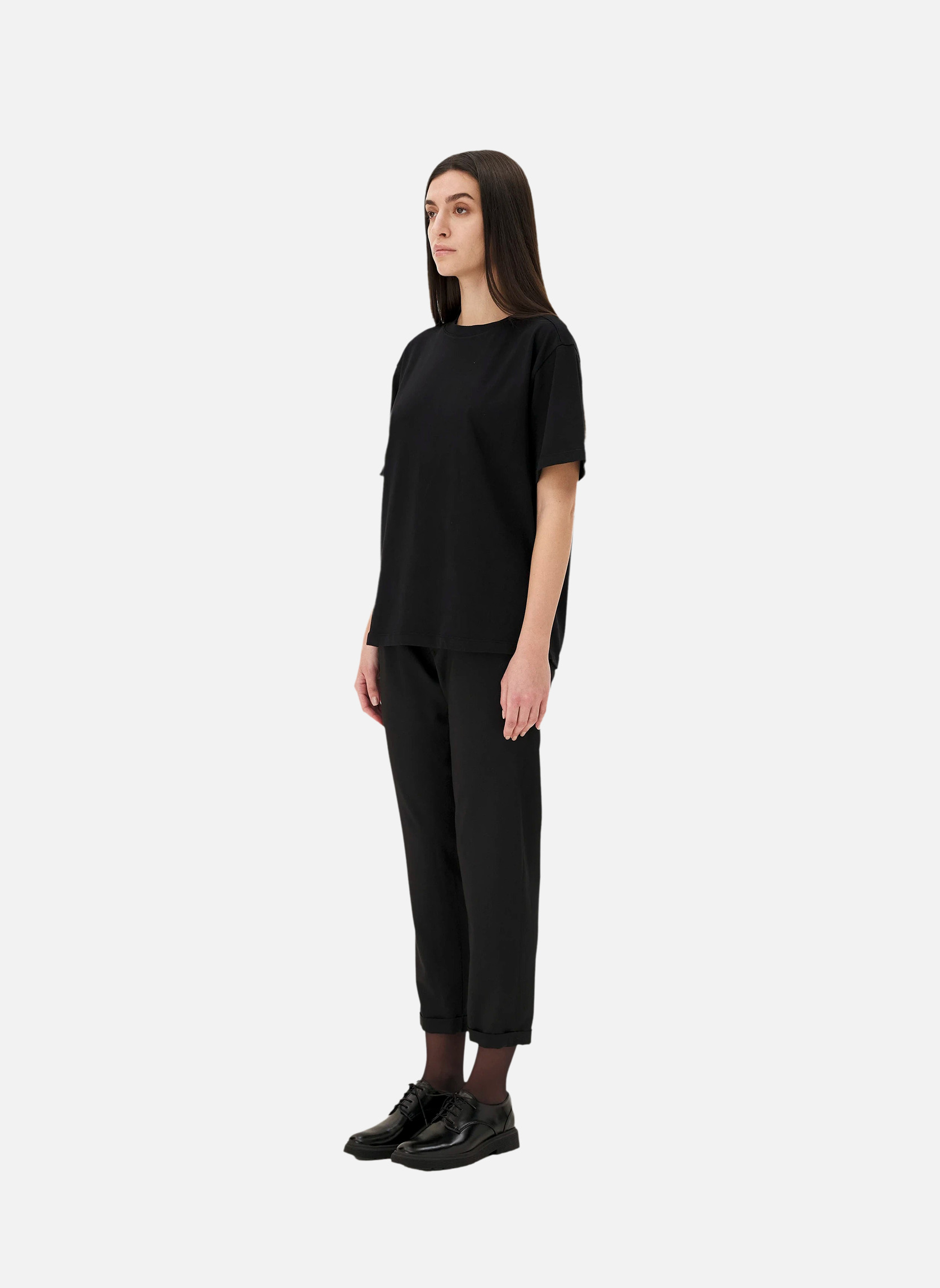 Oversized t-shirt GUMI BLACK Noyoco Black