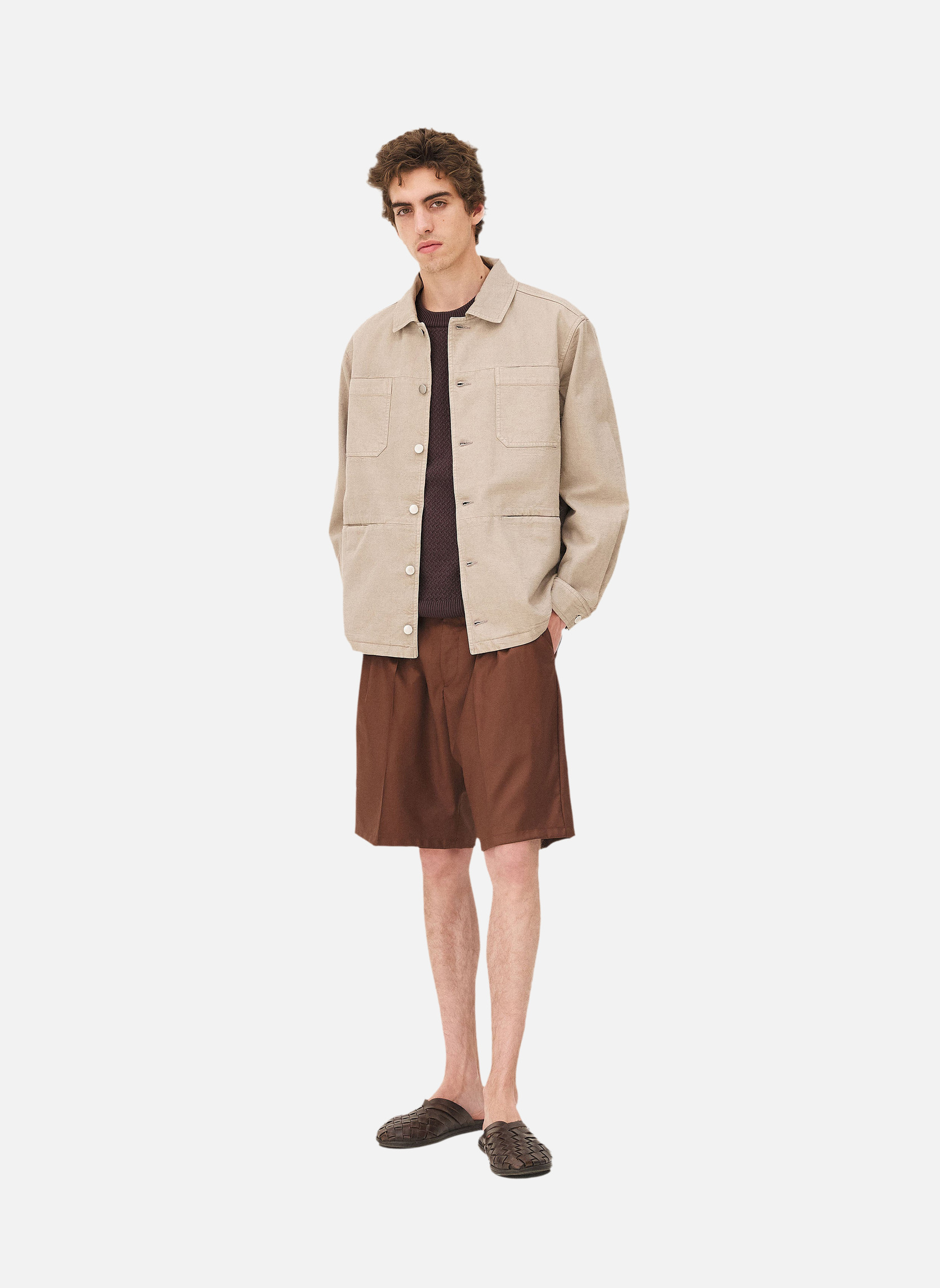 Work jacket Noyoco Beige
