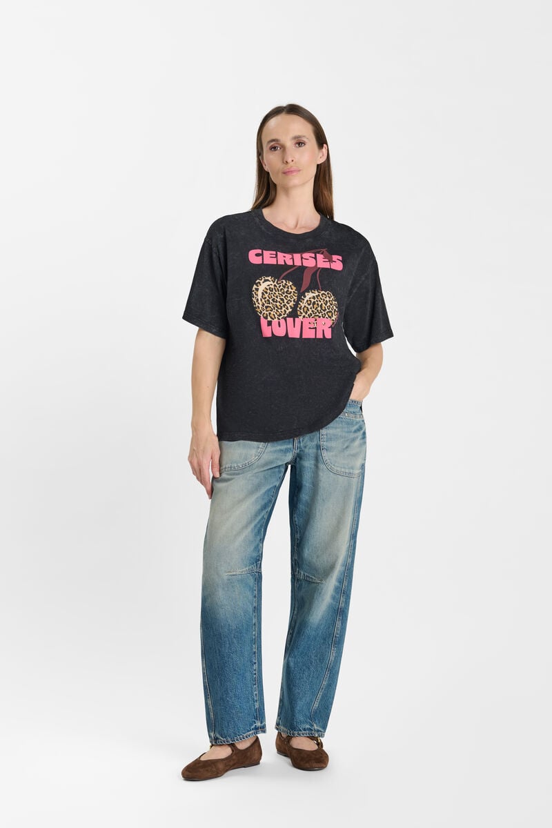T-shirt LE TEMPS DES CERISES Black