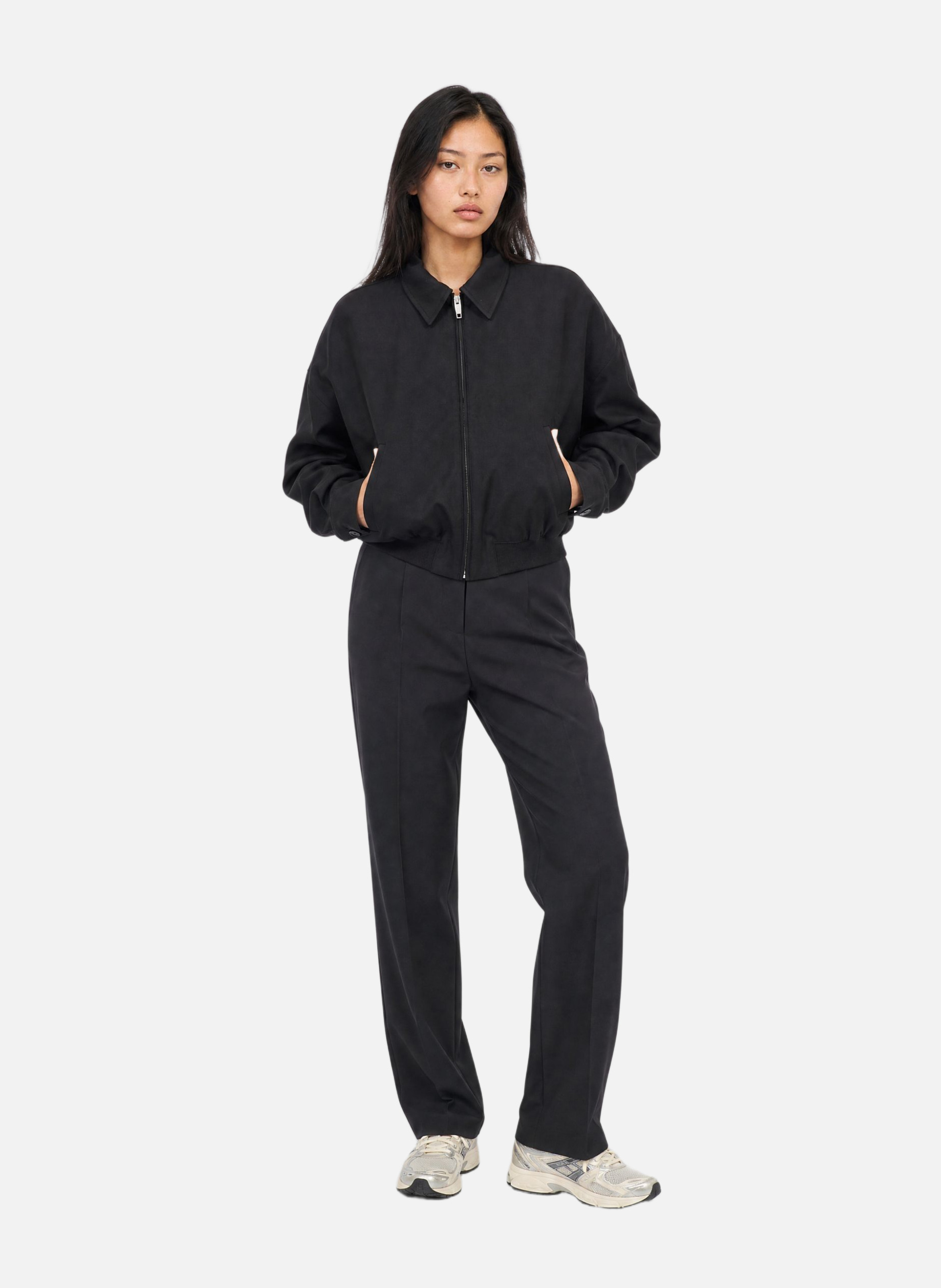 Wool-blend jacket THE KOOPLES Black