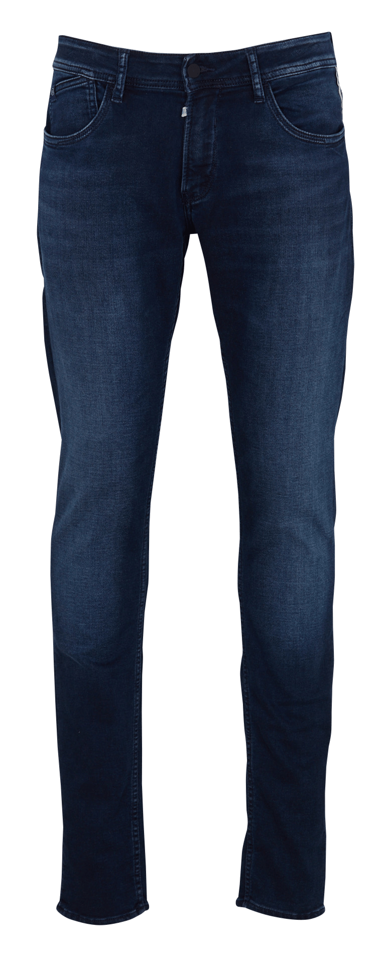 Skinny Jeans in Stone-Washed-Optik LE TEMPS DES CERISES Blau