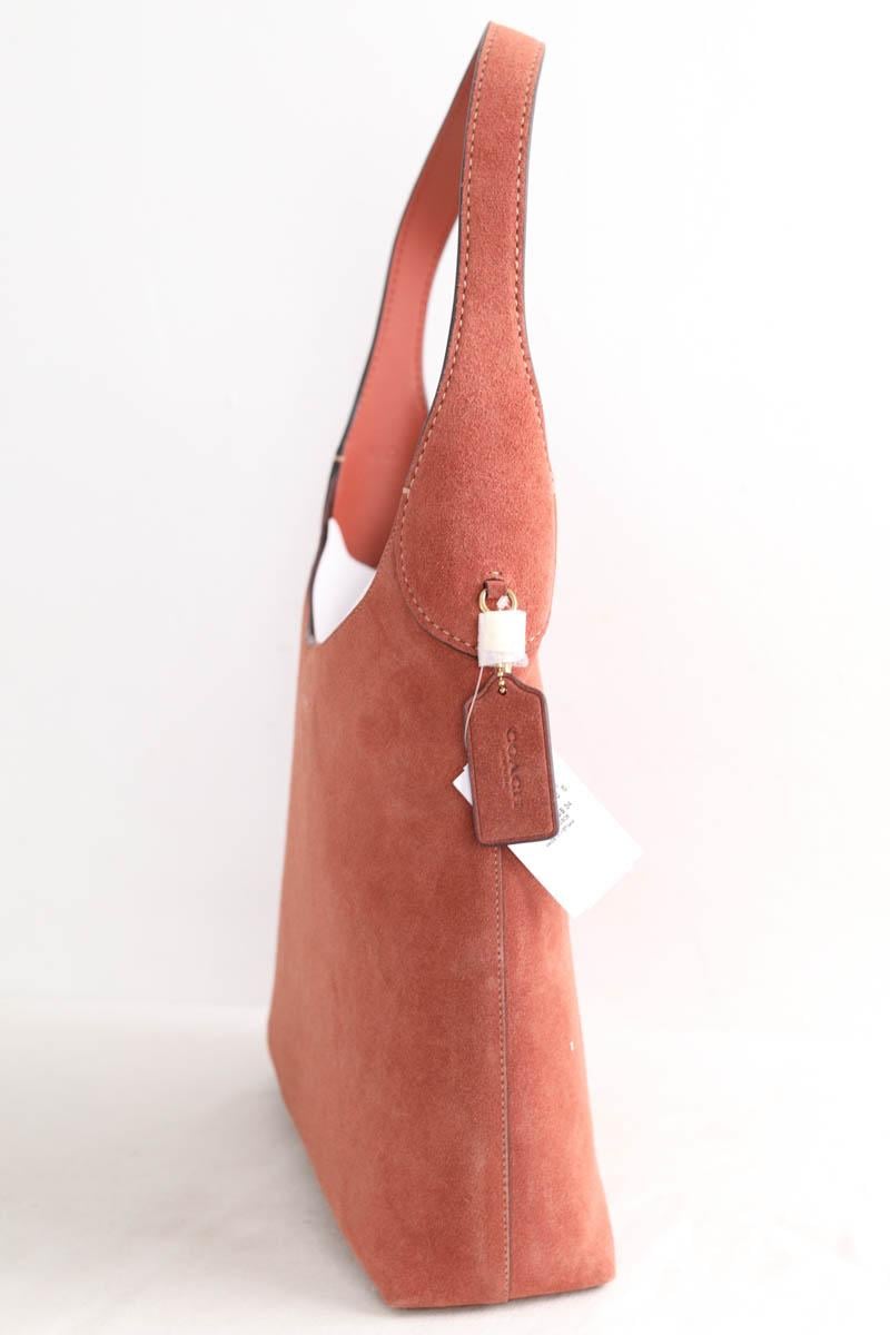 Brooklyn 34 shoulder bag COACH - Seconde Main Pink