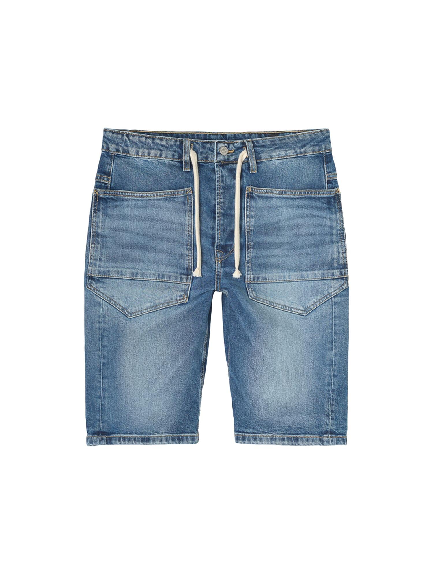 Buttoned denim Bermuda shorts LE TEMPS DES CERISES Blue