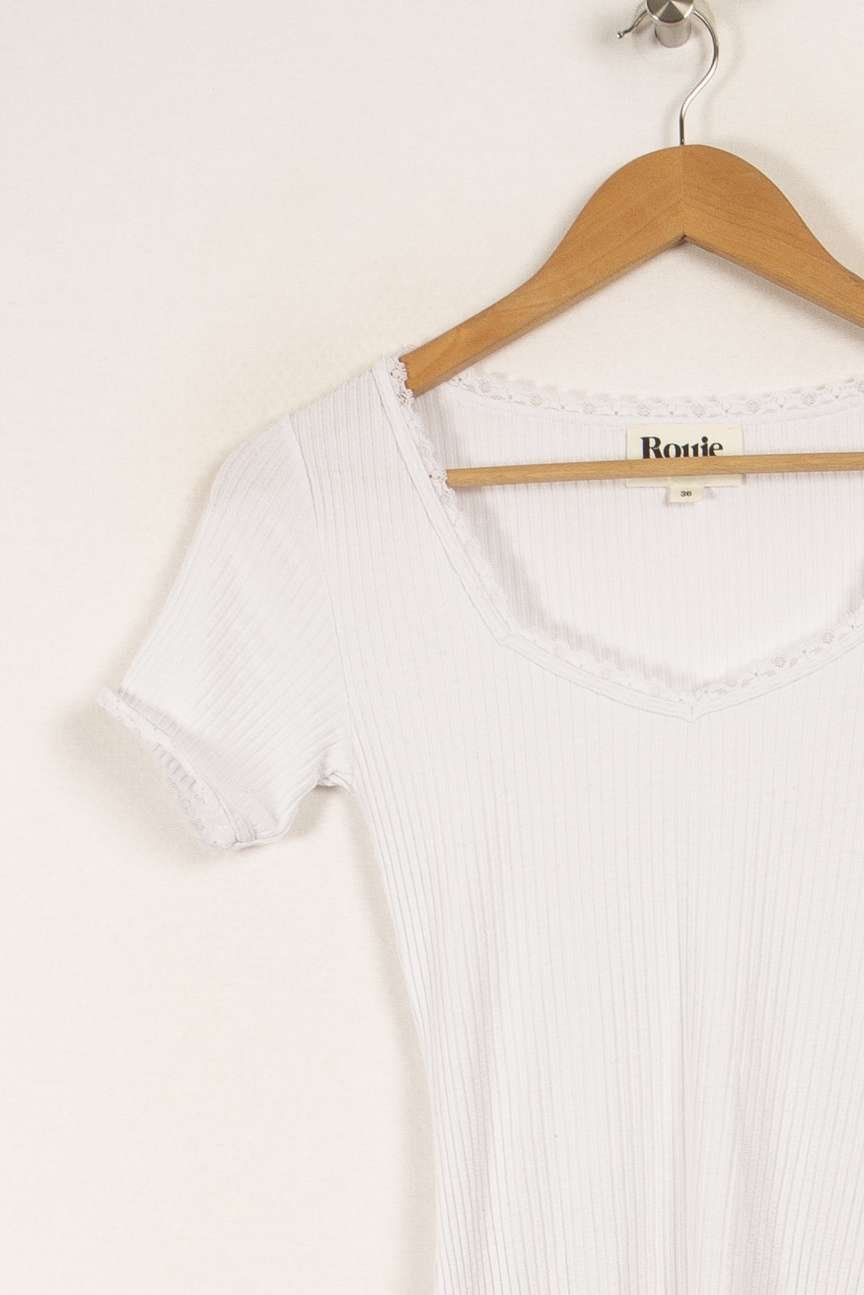 Top ROUJE - Seconde Main White