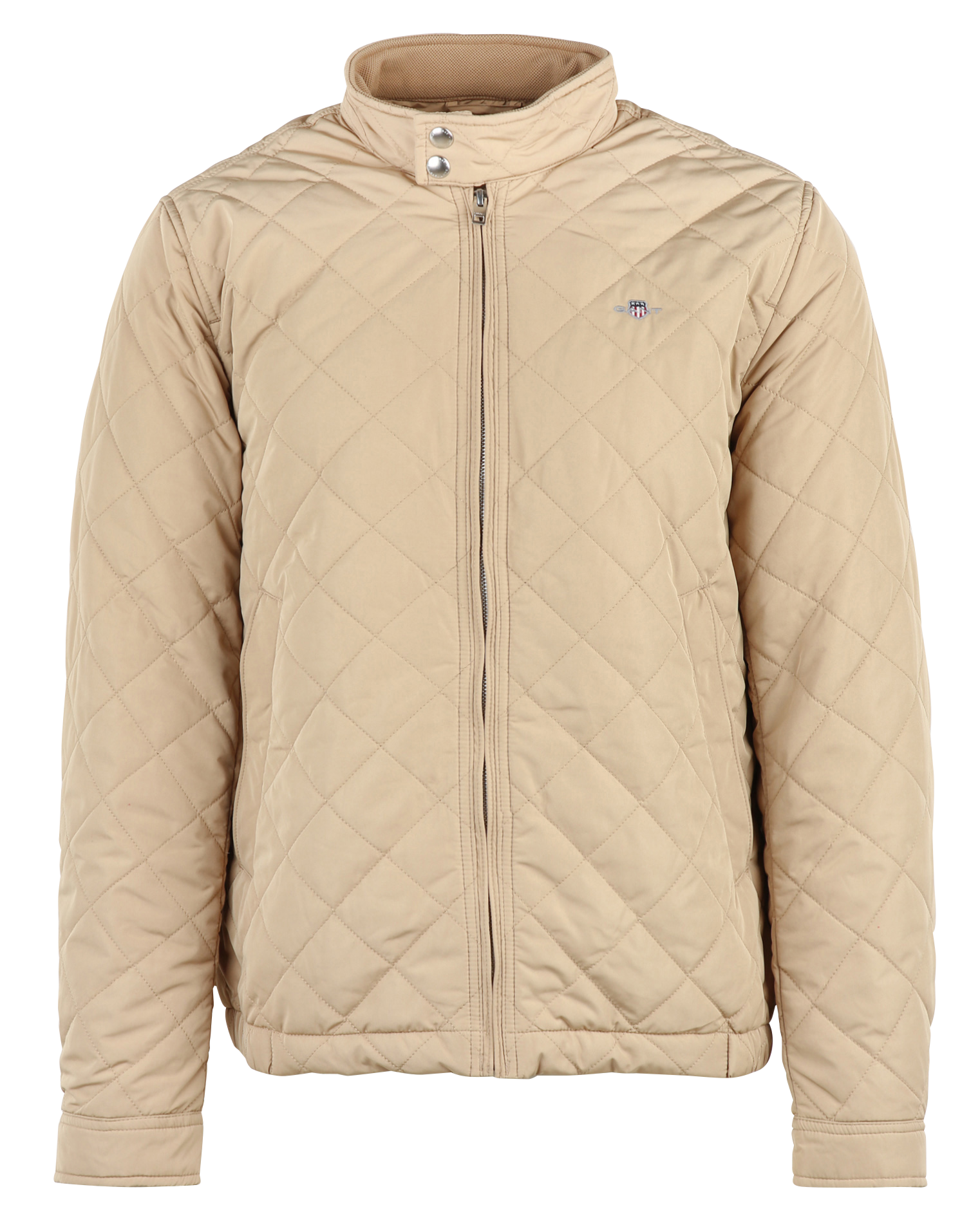 Gewatteerd jasje met opstaande kraag GANT Khaki