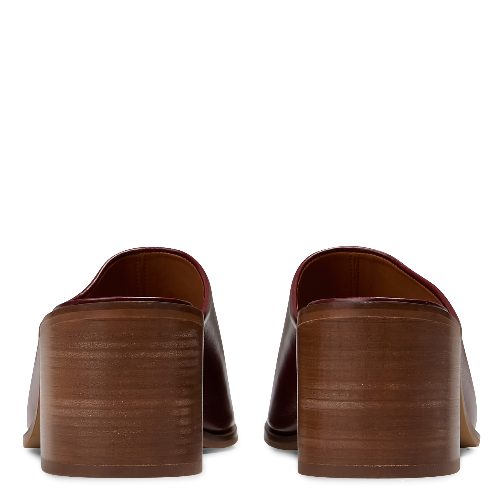 Leren instappers MAISON TOUFET Rood