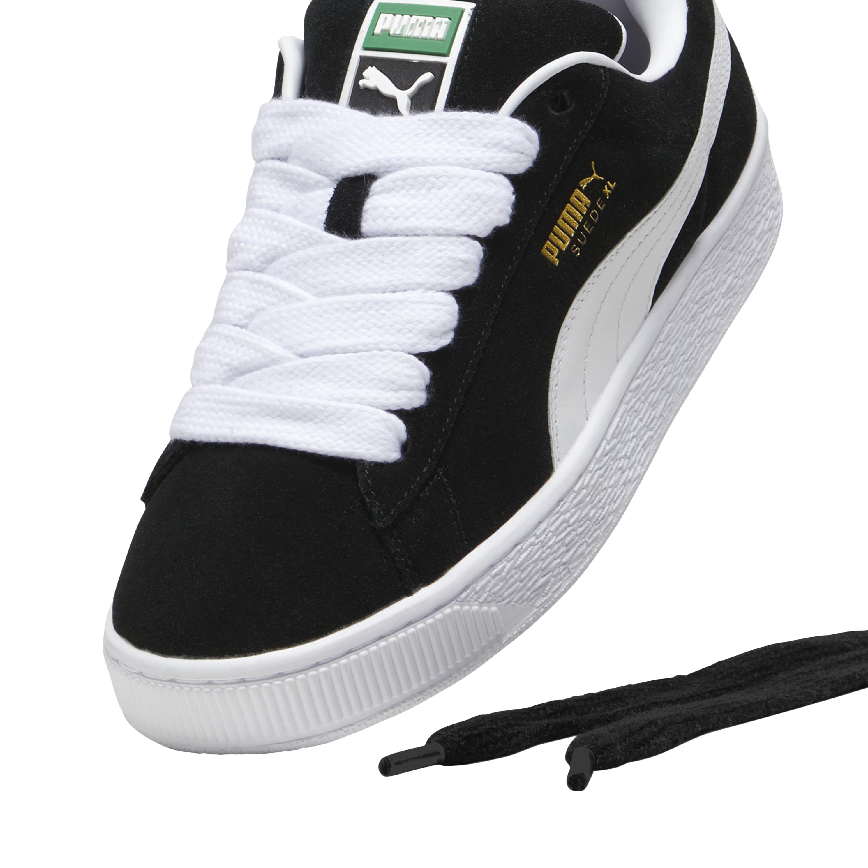 XL suede leather basket PUMA Black