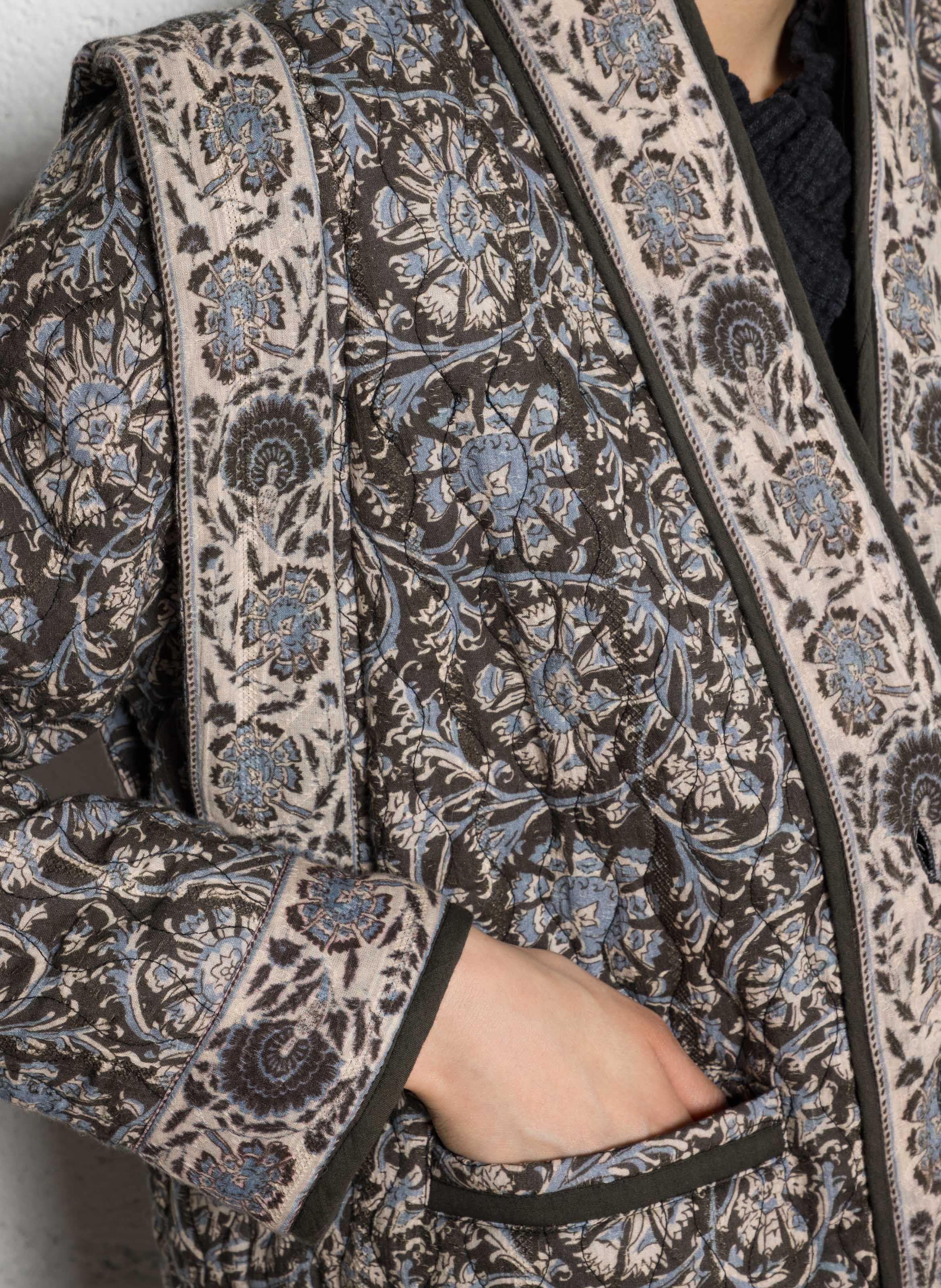 Cotton jacket MAISON HOTEL Blue