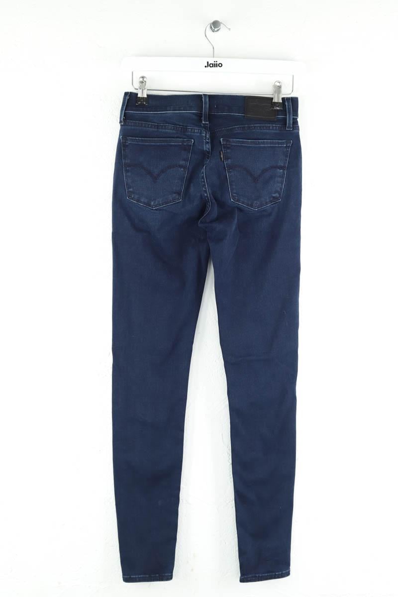Cotton skinny jeans LEVI'S - Seconde main Blue