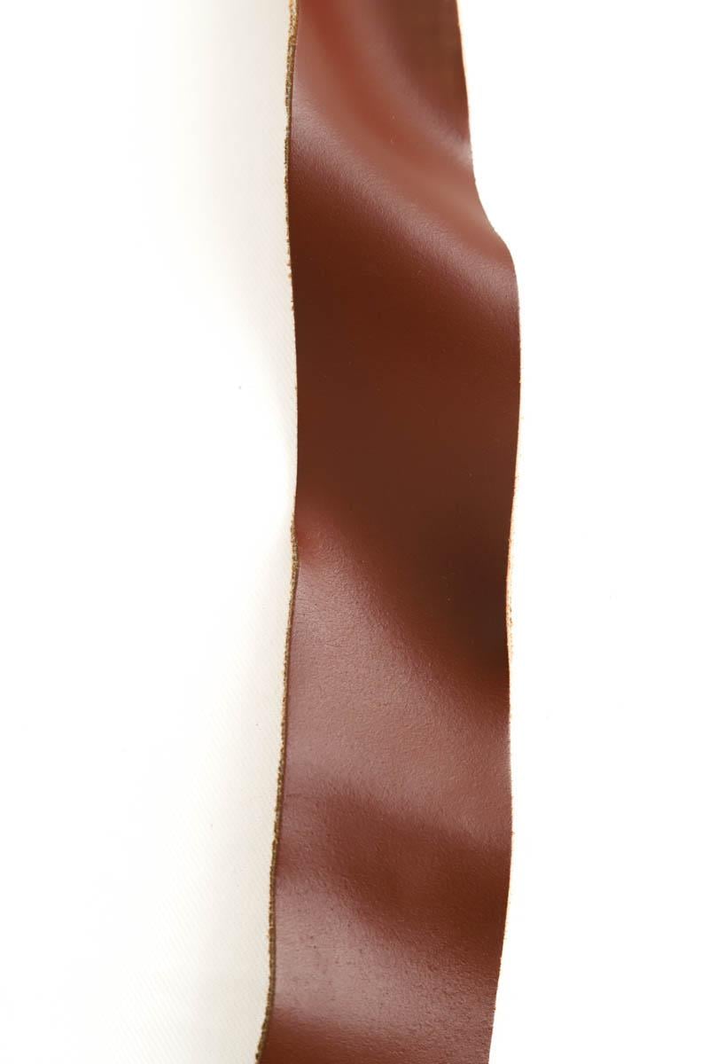 Leather messenger bag Manoush - Seconde Main Khaki