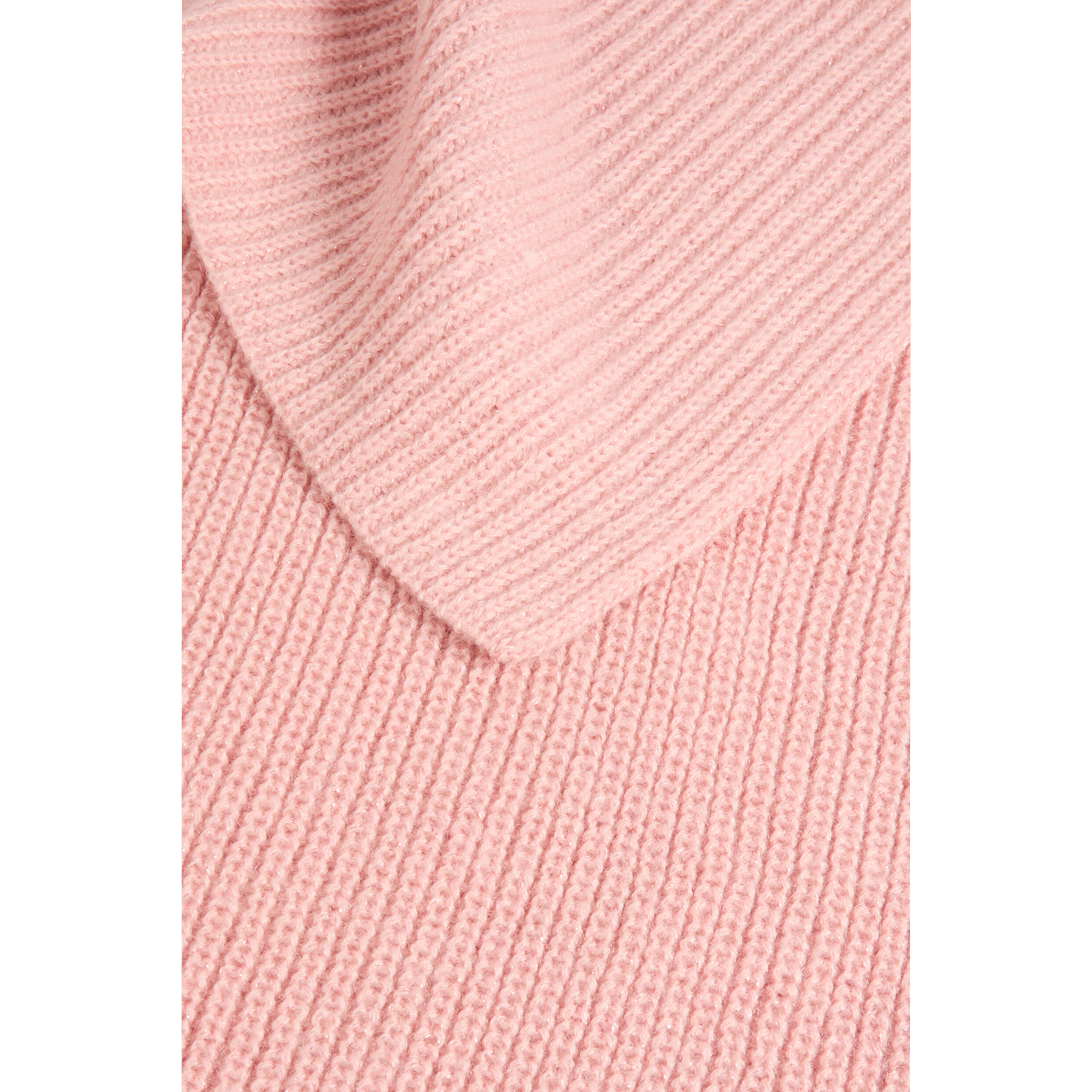 Echarpe en maille MORGAN Rose