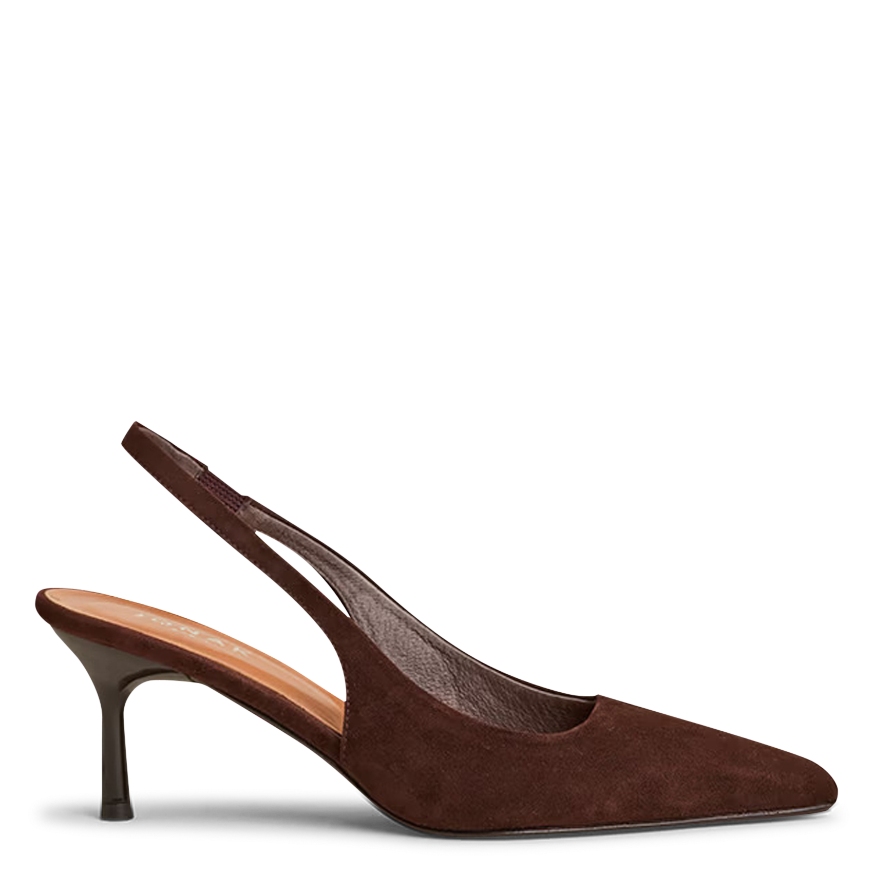 Suede high heels JONAK Brown