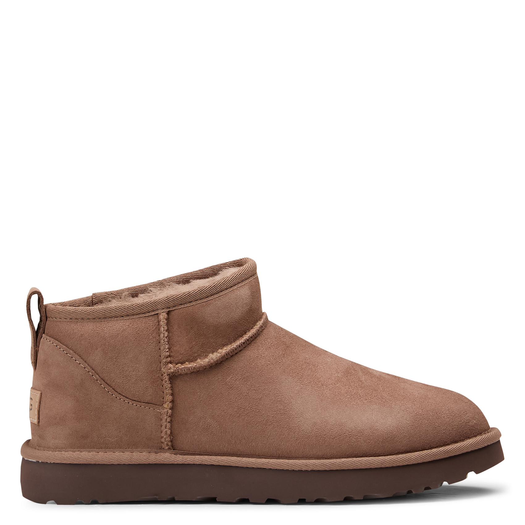 Boots en cuir velours UGG Marron
