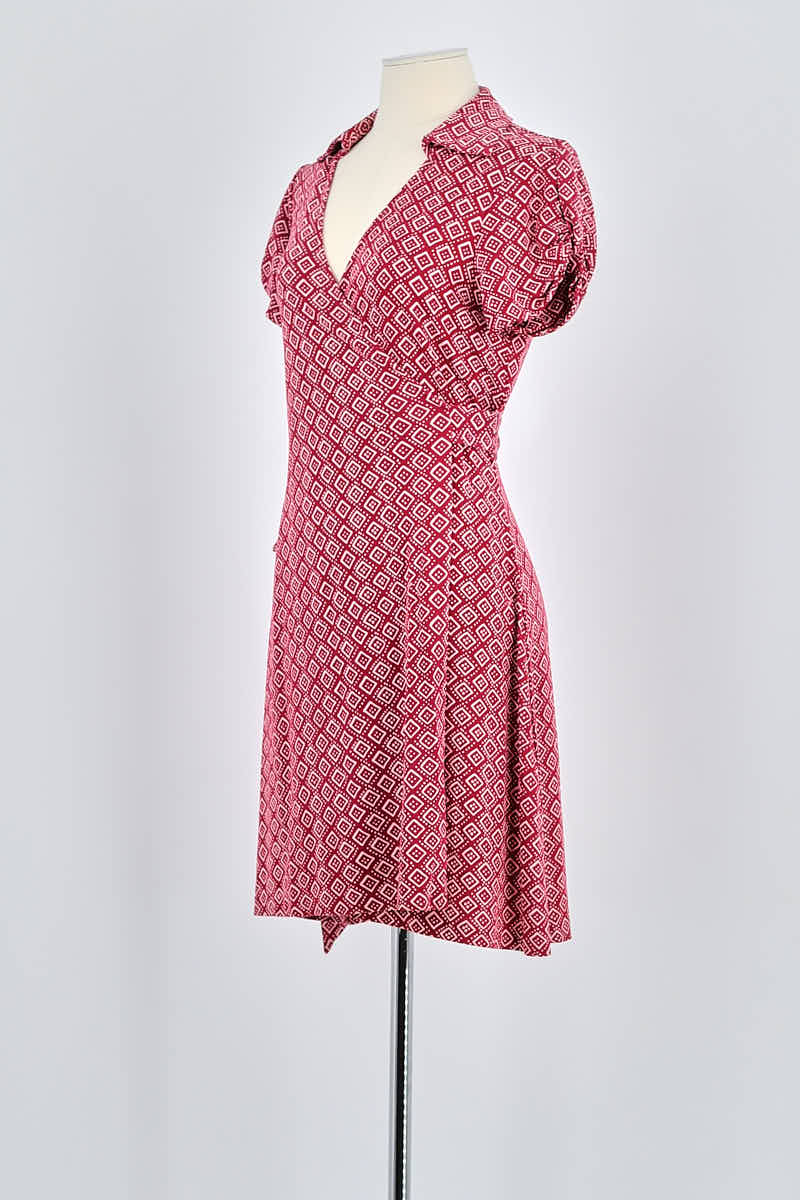 Dress DIANE VON FURSTENBERG - Seconde Main Red