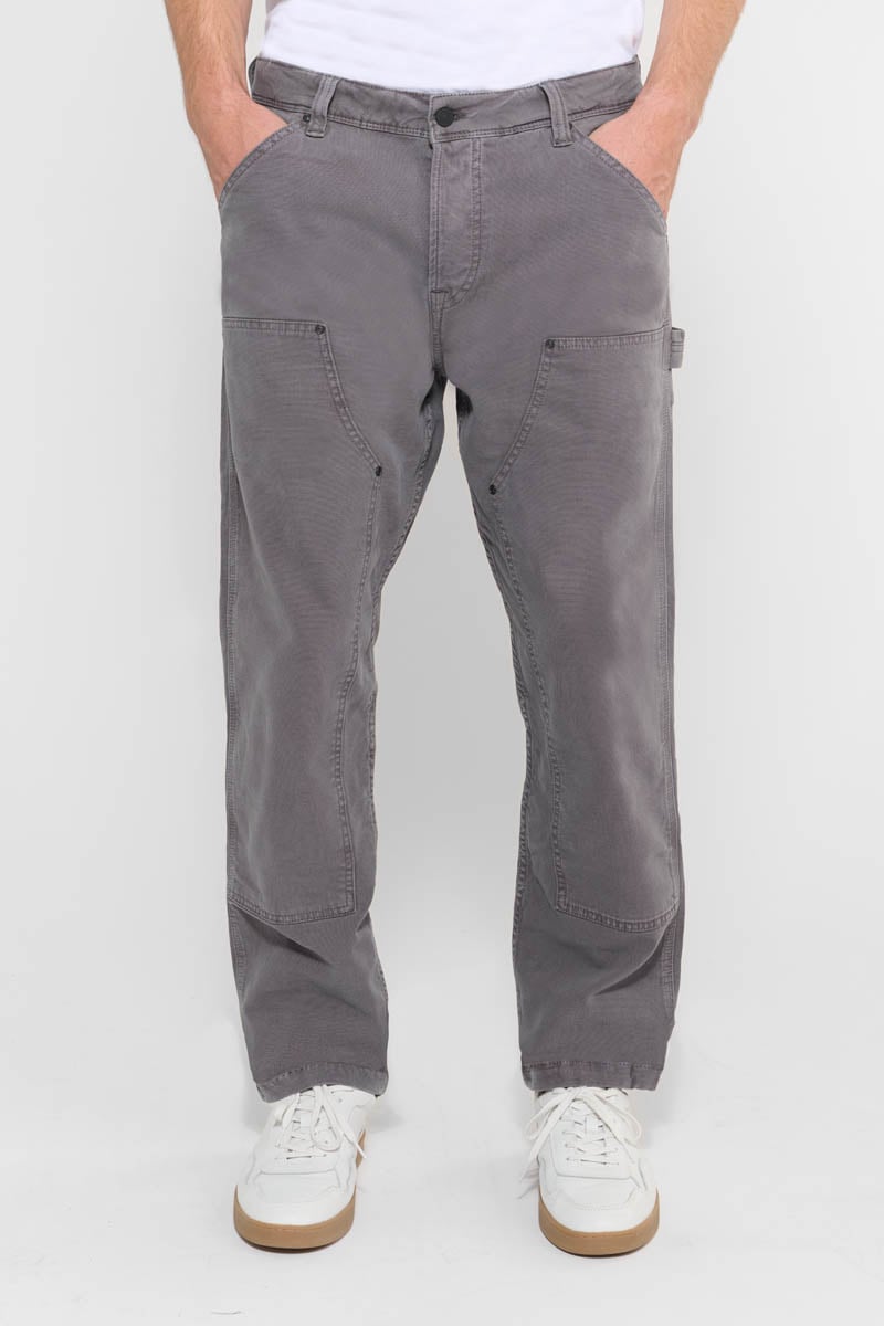 Straight pants LE TEMPS DES CERISES Grey