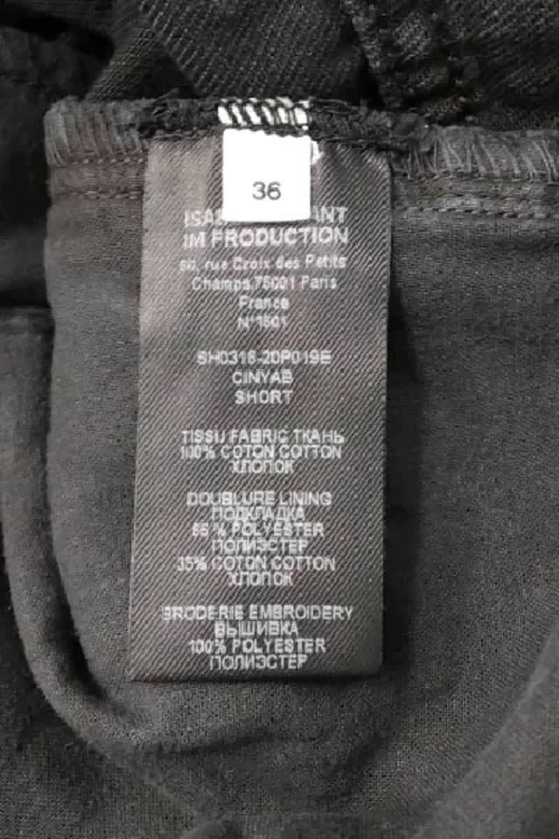 Shorts ISABEL MARANT - Seconde Main Black