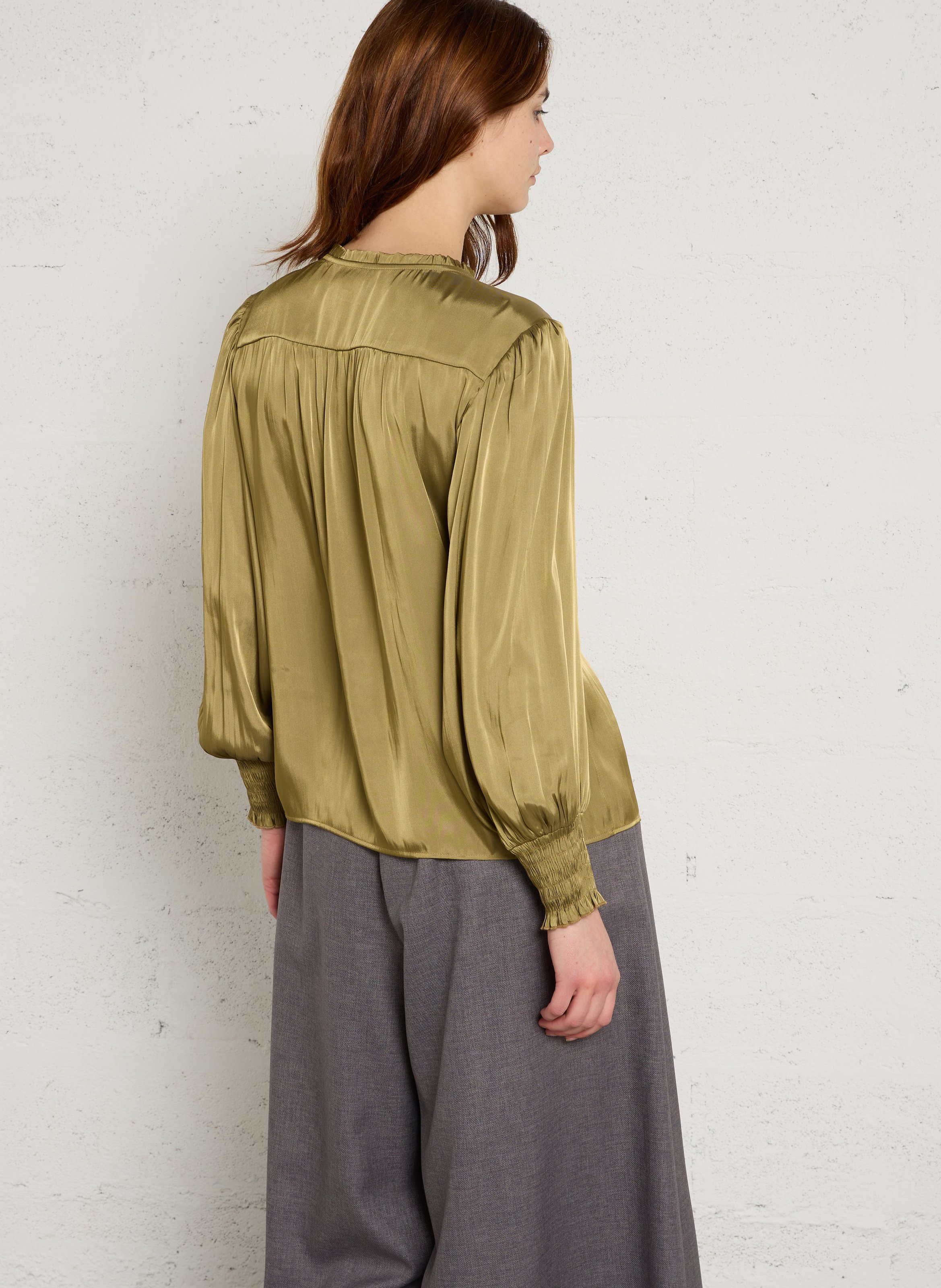 Top met ronde hals MAISON 123 Groen