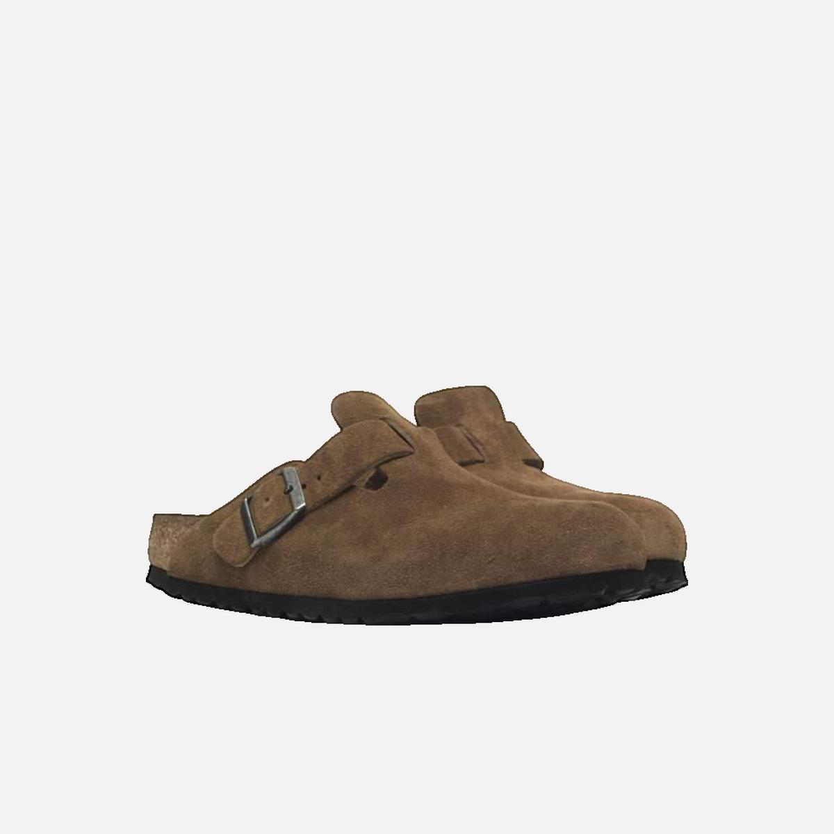 Arizona flat sandals BIRKENSTOCK Brown