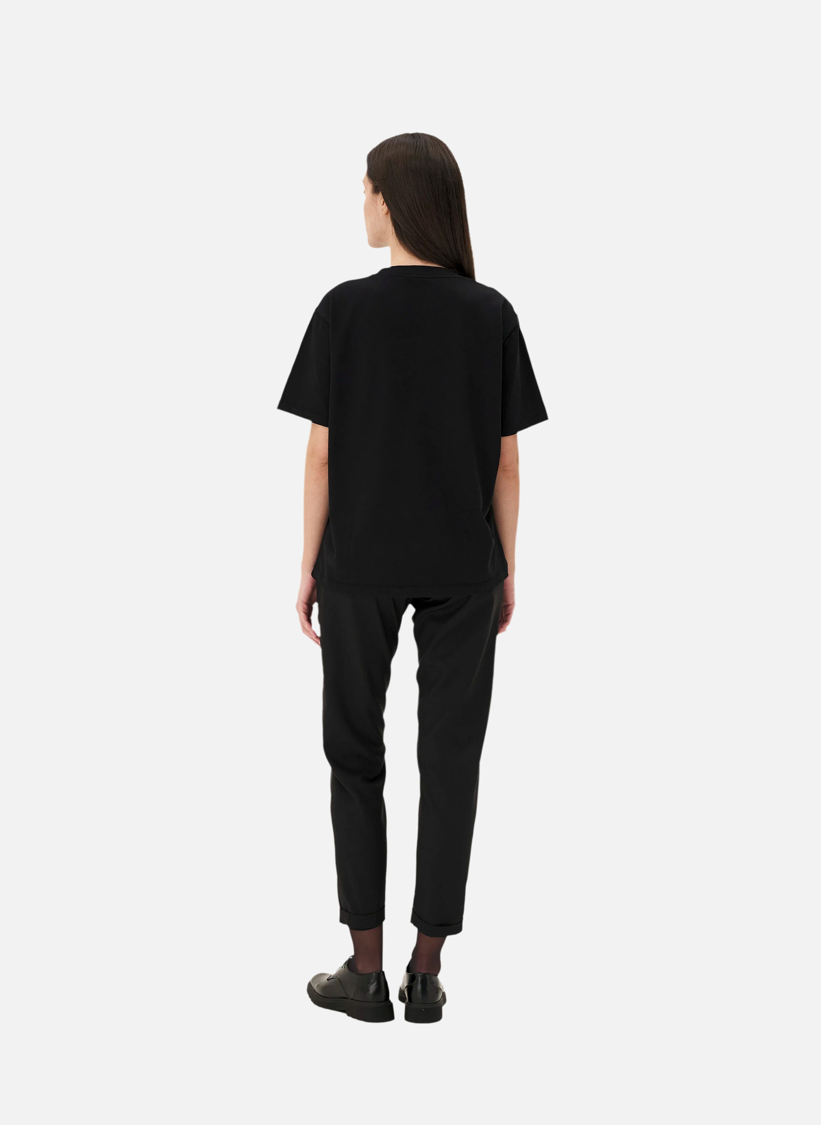 Oversized t-shirt GUMI BLACK Noyoco Black