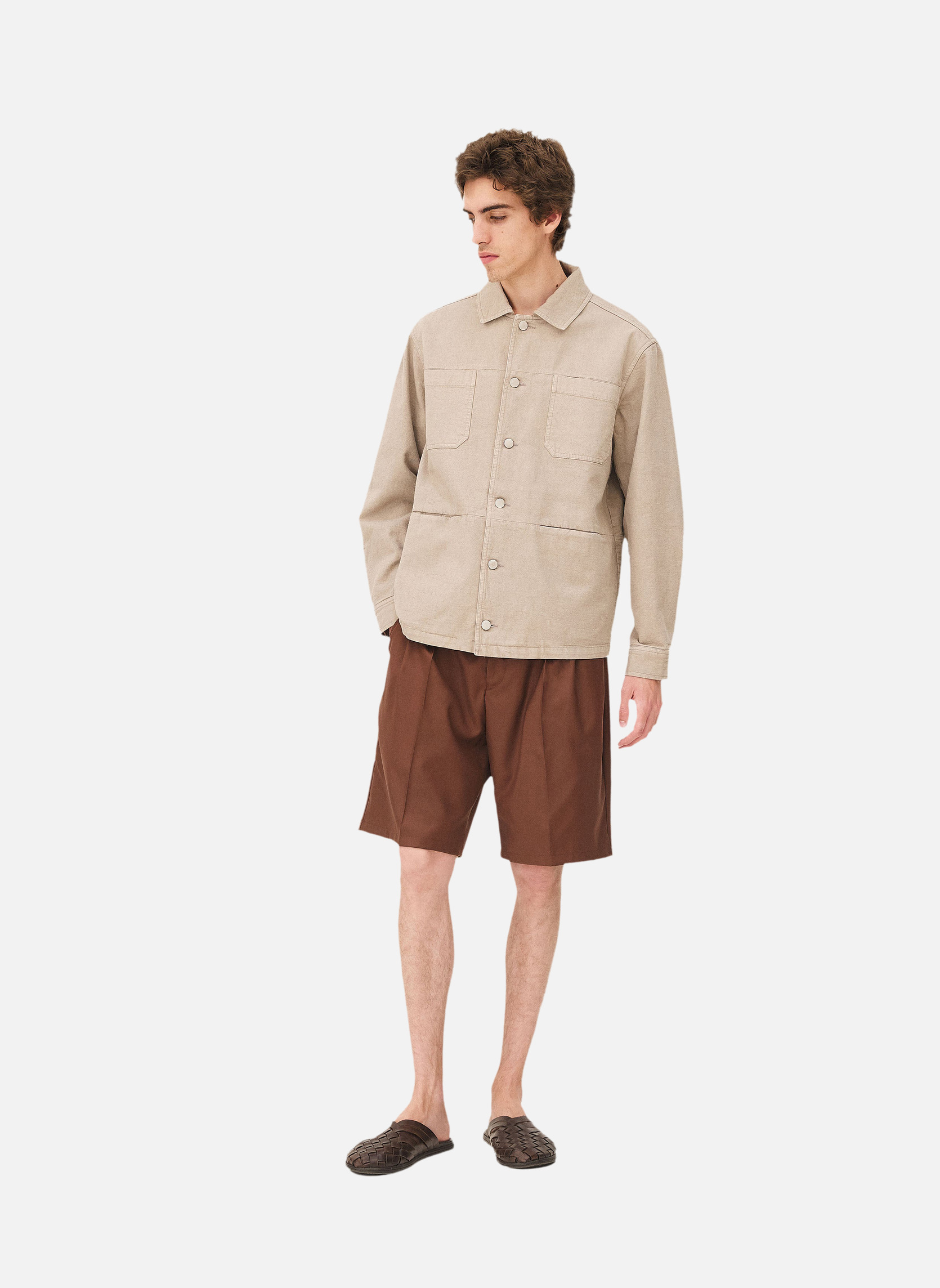 Work jacket Noyoco Beige