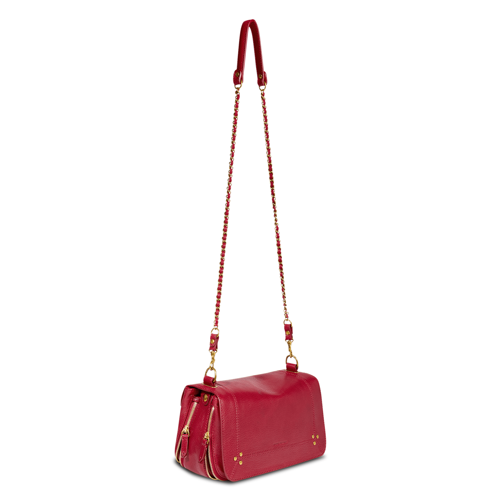 Dori leather shoulder bag | Red JEROME DREYFUSS Women
