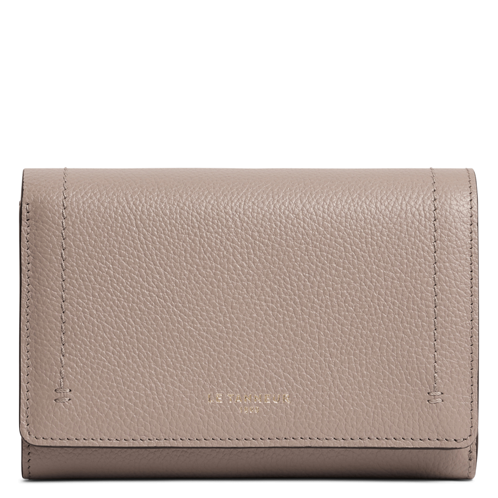 Portefeuille en cuir LE TANNEUR Beige