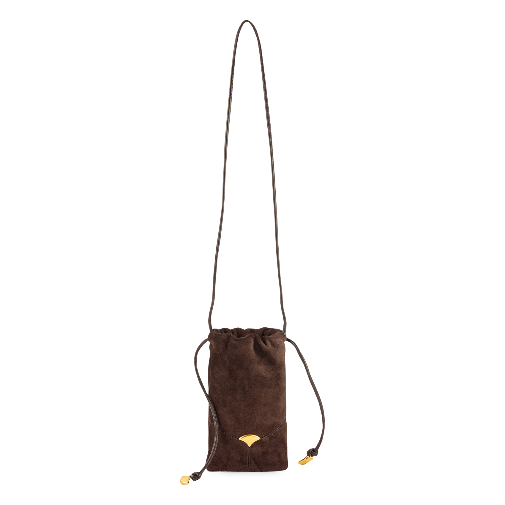Handytasche aus Leder SESSUN Braun