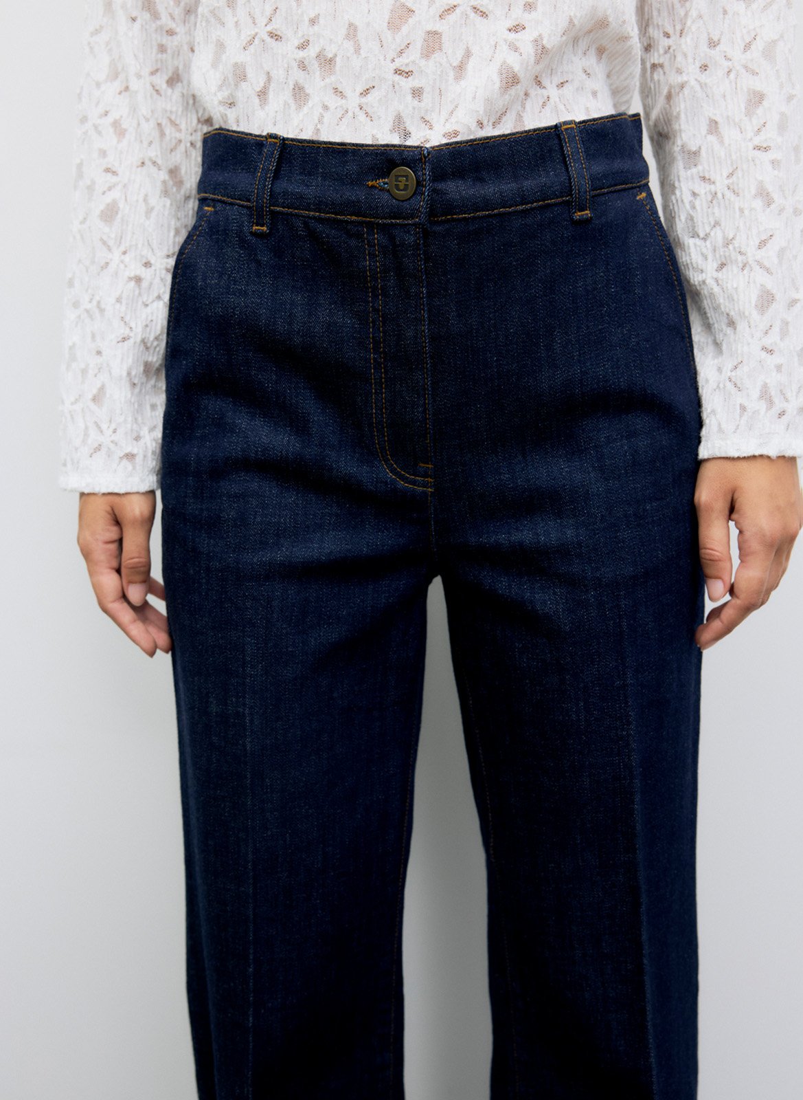 Weite Jeans GERARD DAREL Blau