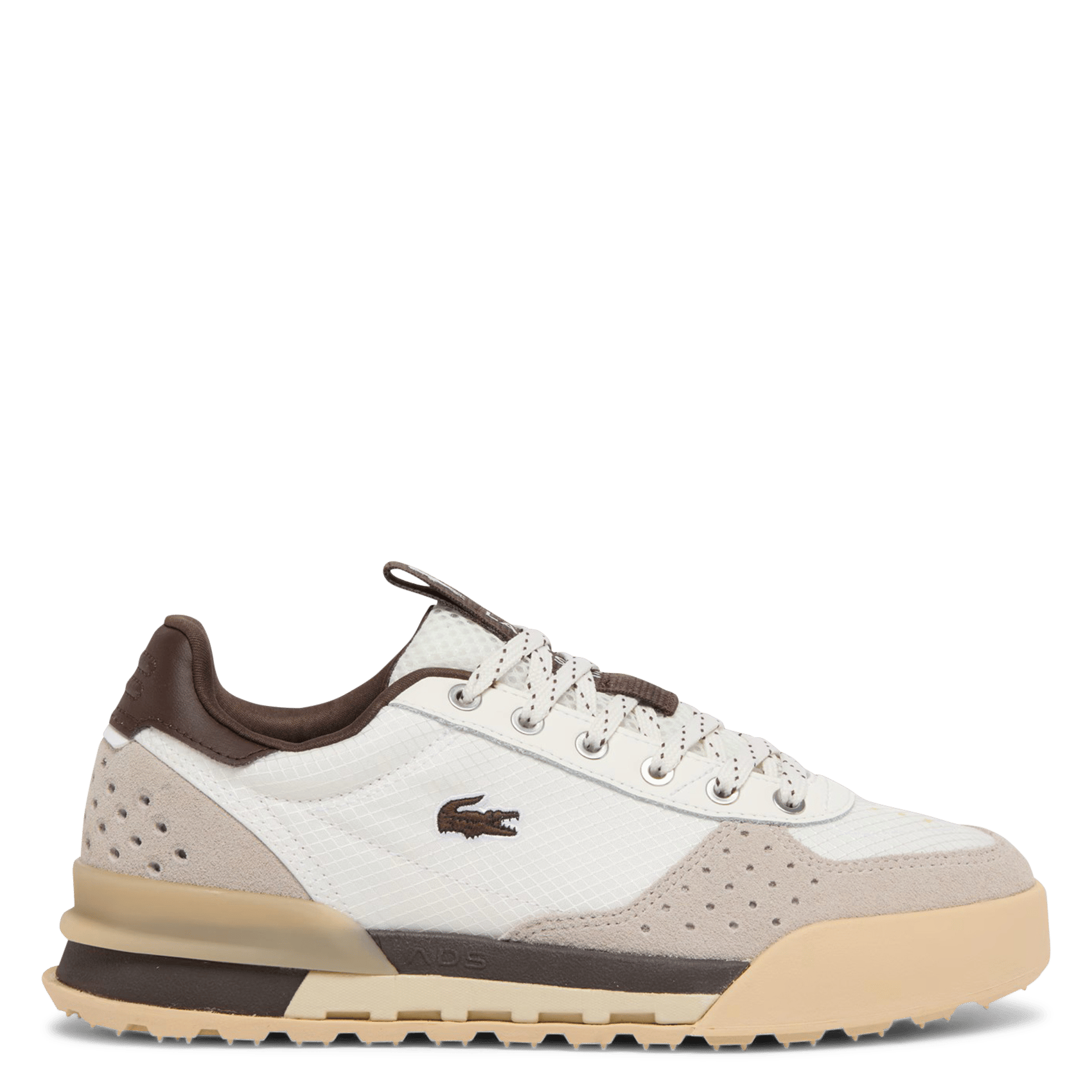 Baskets basses en cuir LACOSTE Blanc