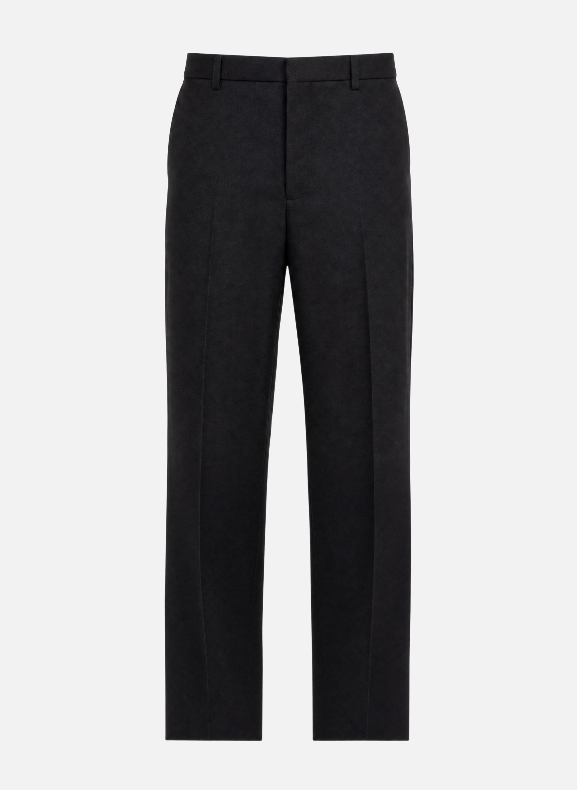 Straight wool suit trousers THE KOOPLES Black