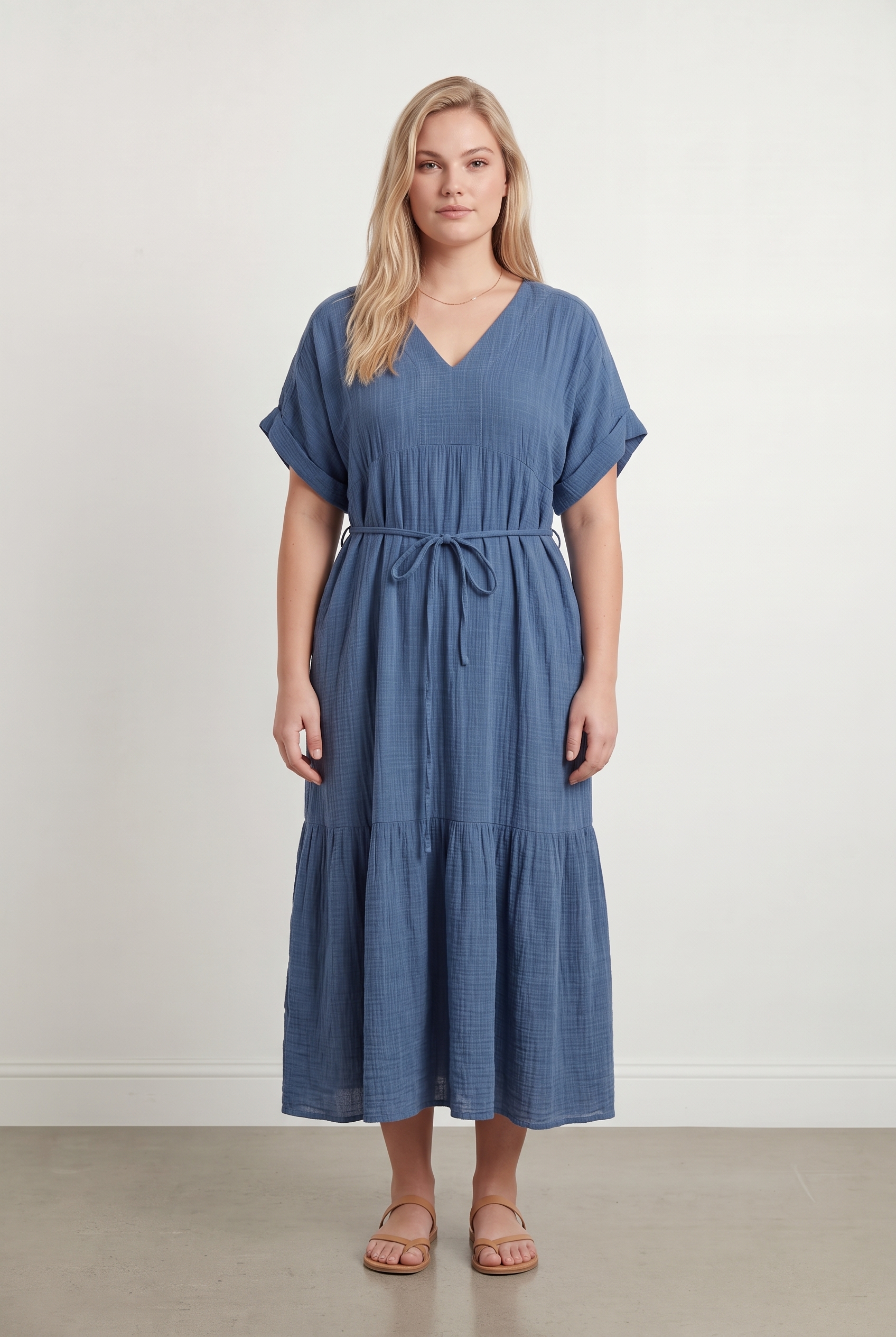 Long dress STELLA FOREST - SECONDE MAIN Blue