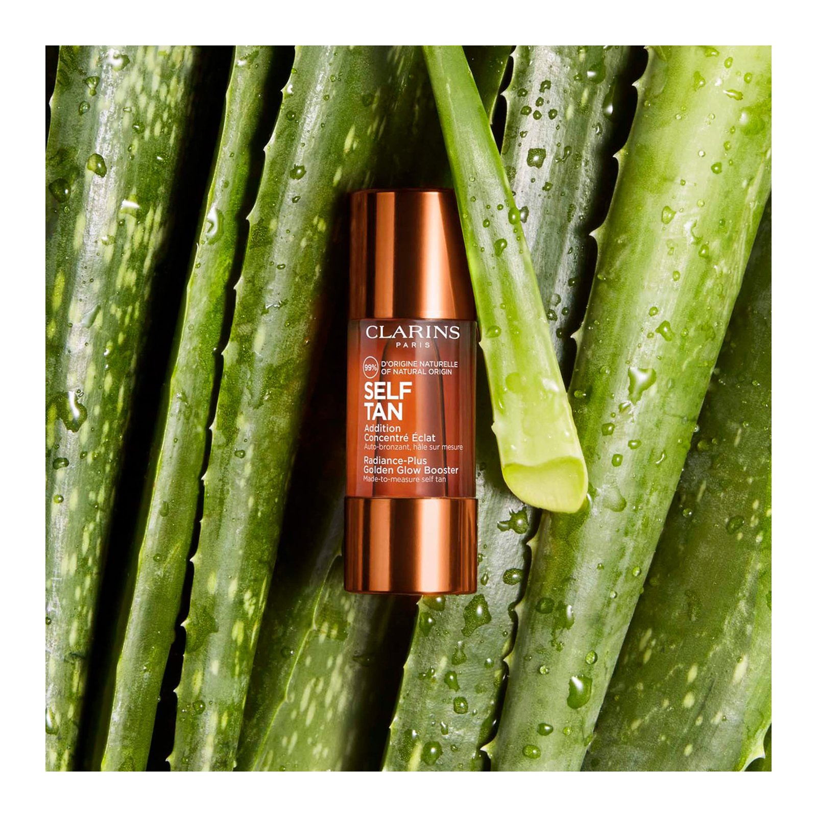 RADIANCE-PLUS GOLDEN GLOW BOOSTER - FACE CLARINS No color