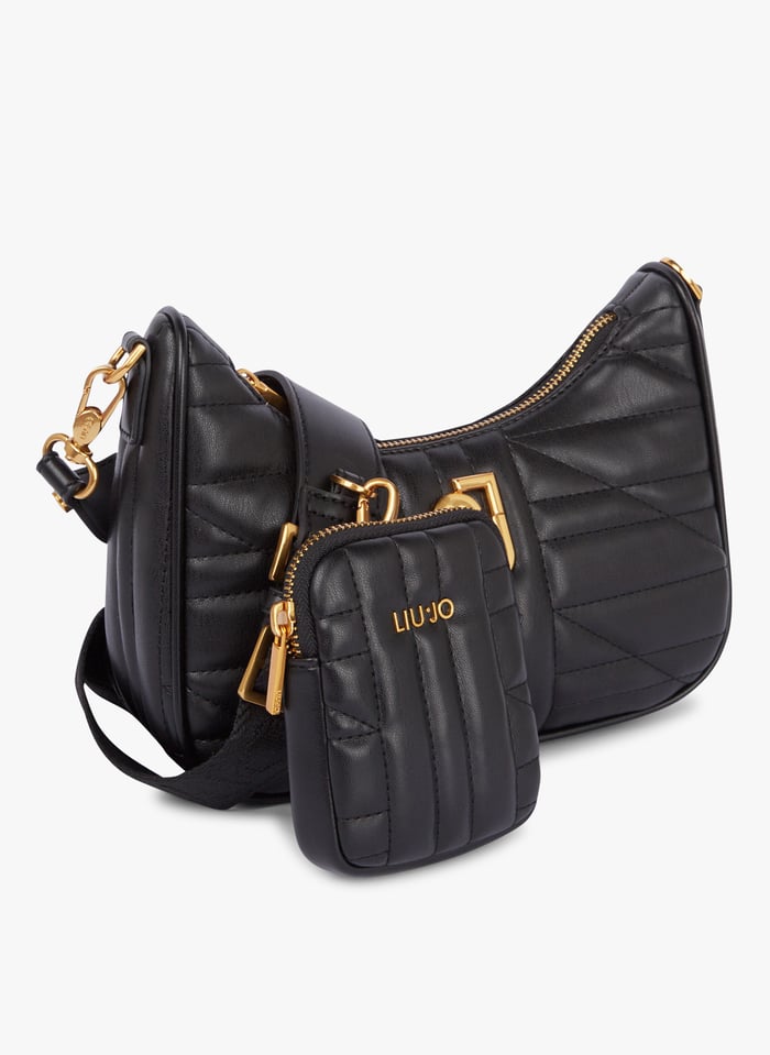 Sac bandoulière sales liu jo noir