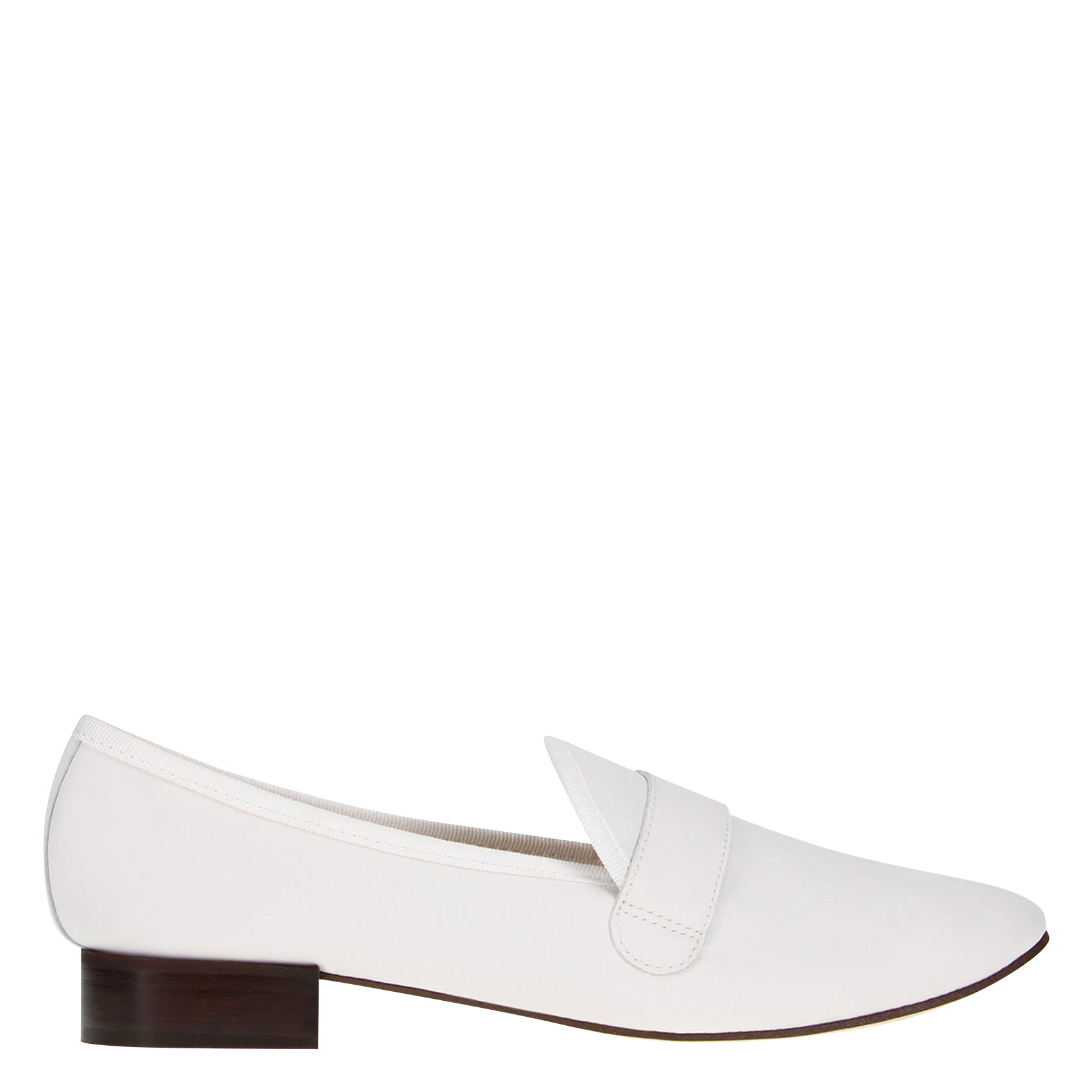 Mocassins en cuir  REPETTO Blanc
